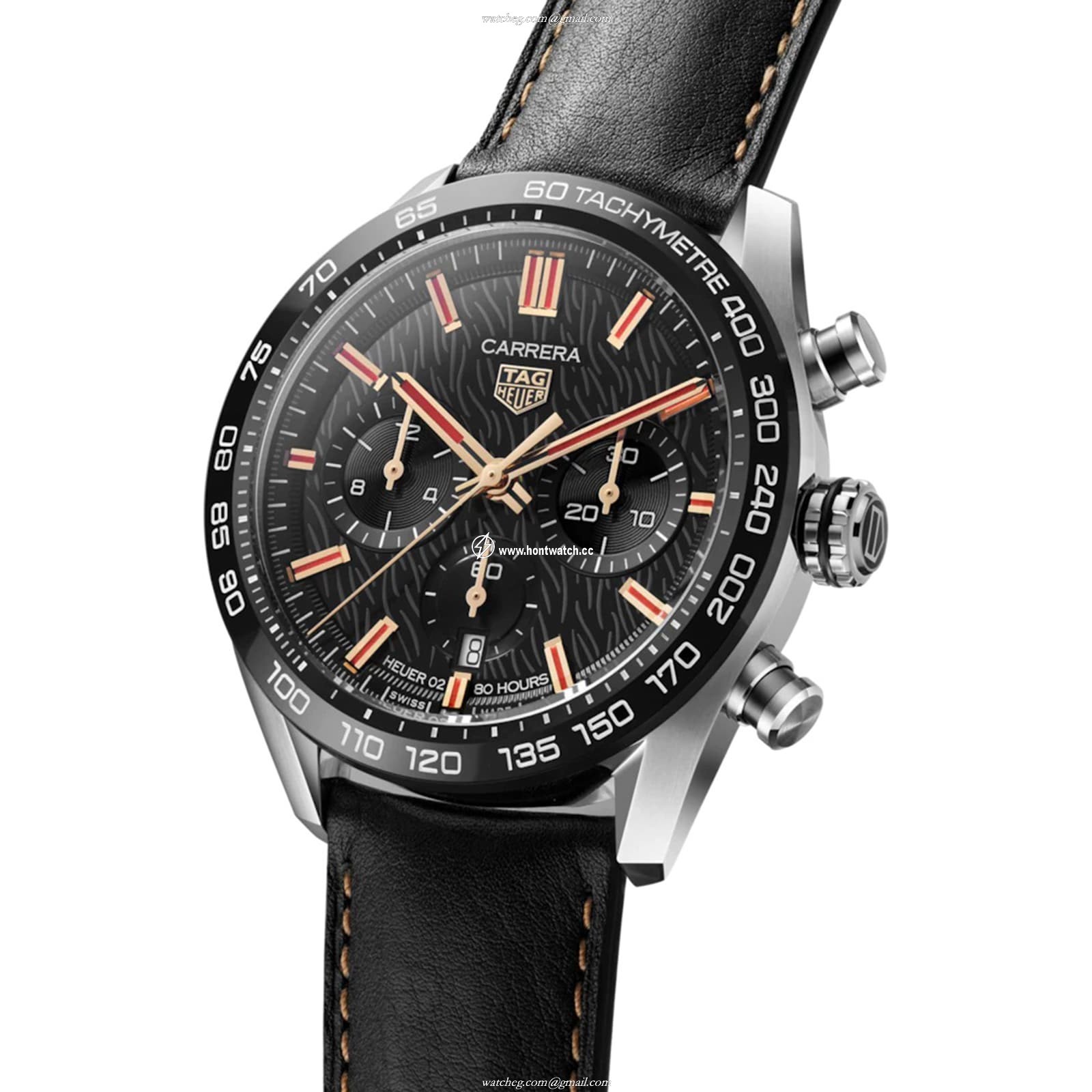 TAG Heuer Carrera CBN2A1L.FC6521 Automatic Black Dial - 44mm Stainless Steel - Image 2