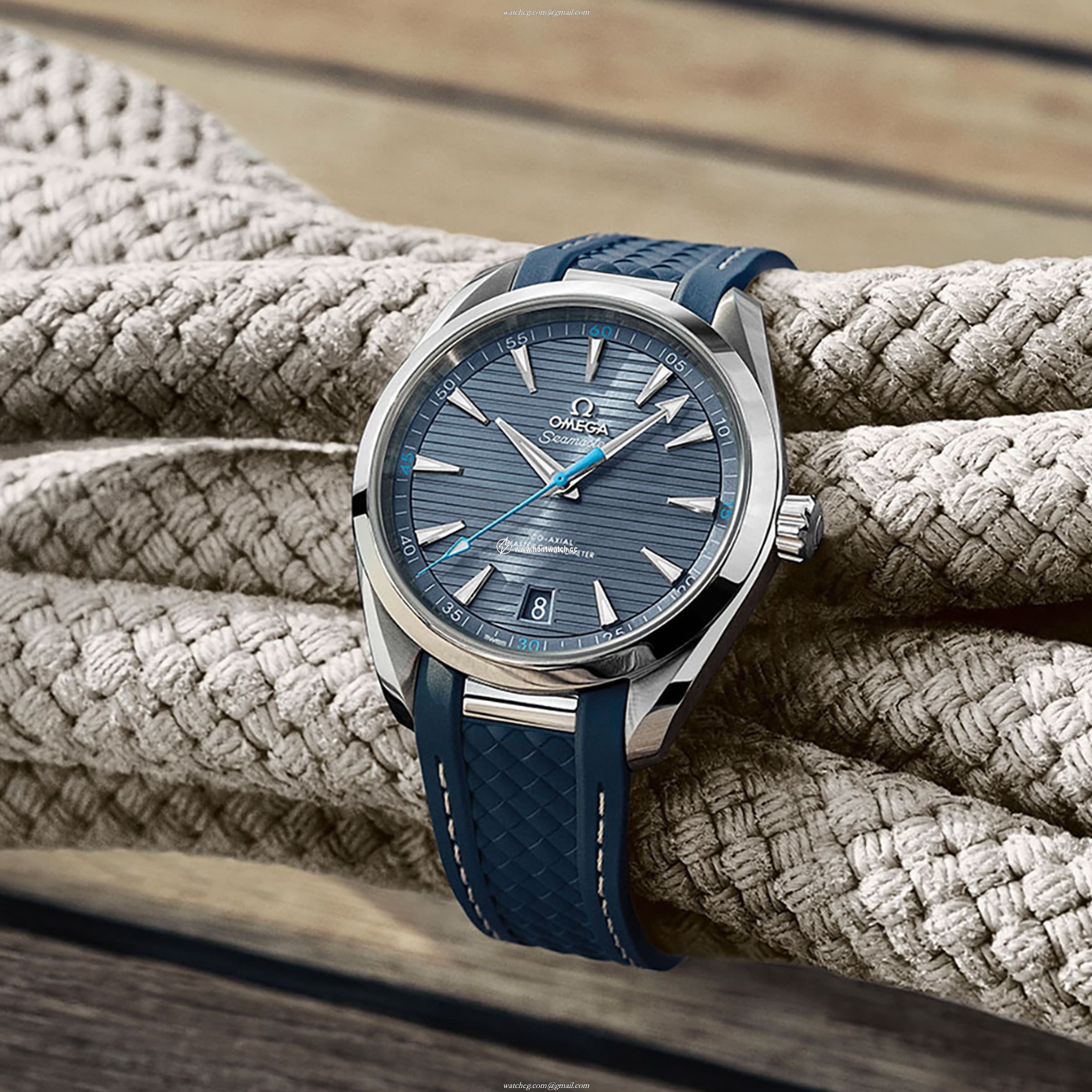 Omega Seamaster Aqua Terra 41mm Blue Dial Automatic Watch | Stainless Steel - Image 2