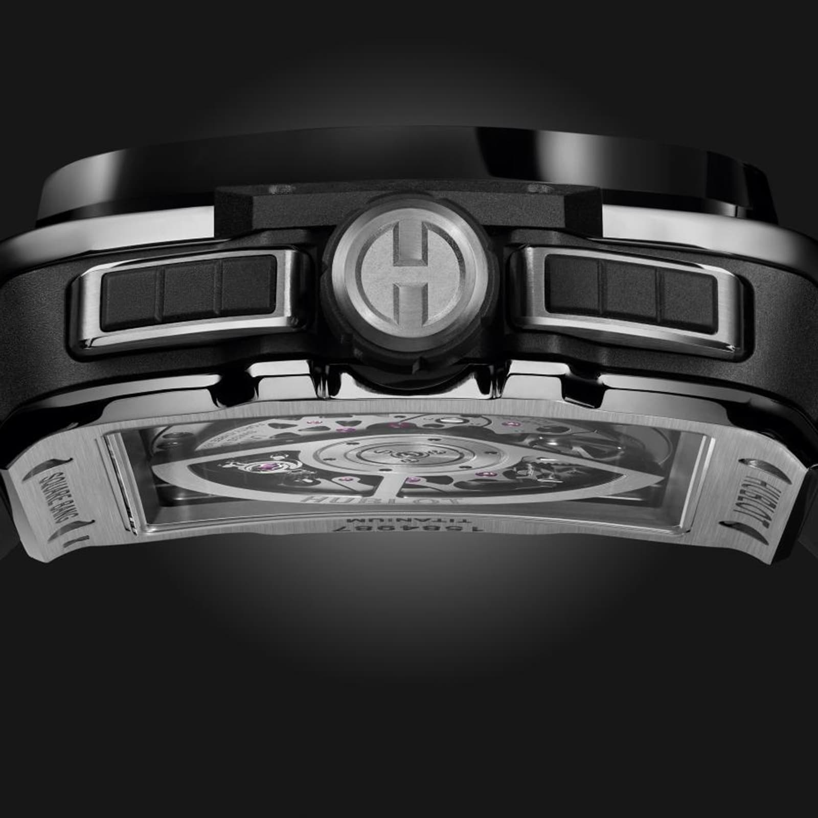 Hublot Square Bang 821.NM.0170.RX - 42mm Ceramic Automatic Skeleton Watch - Image 4