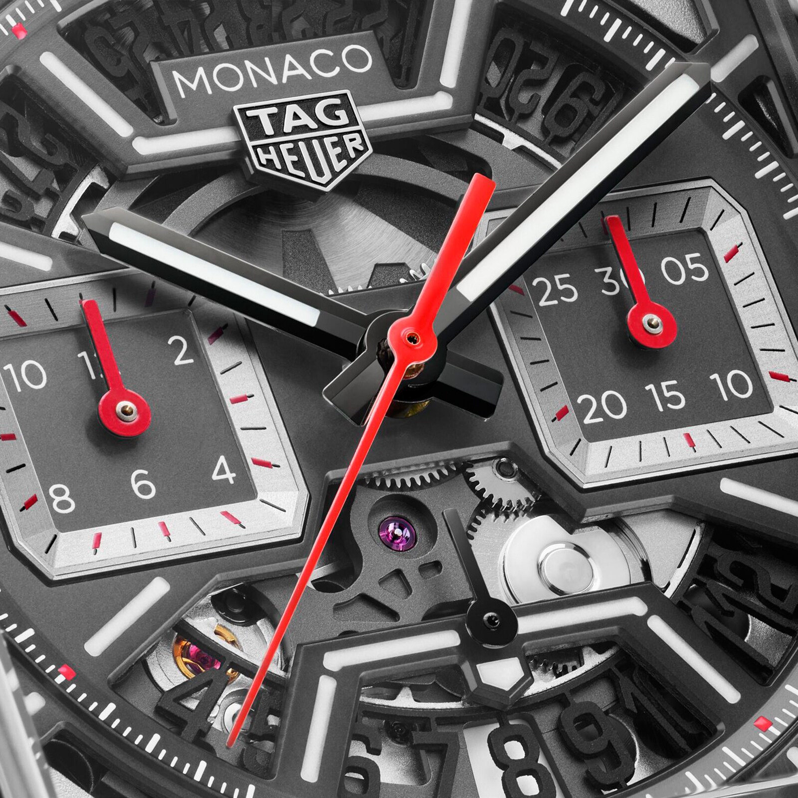 TAG Heuer Monaco CBL2183.FT6236 Titanium Automatic Watch - 39mm Black Dial - Image 3