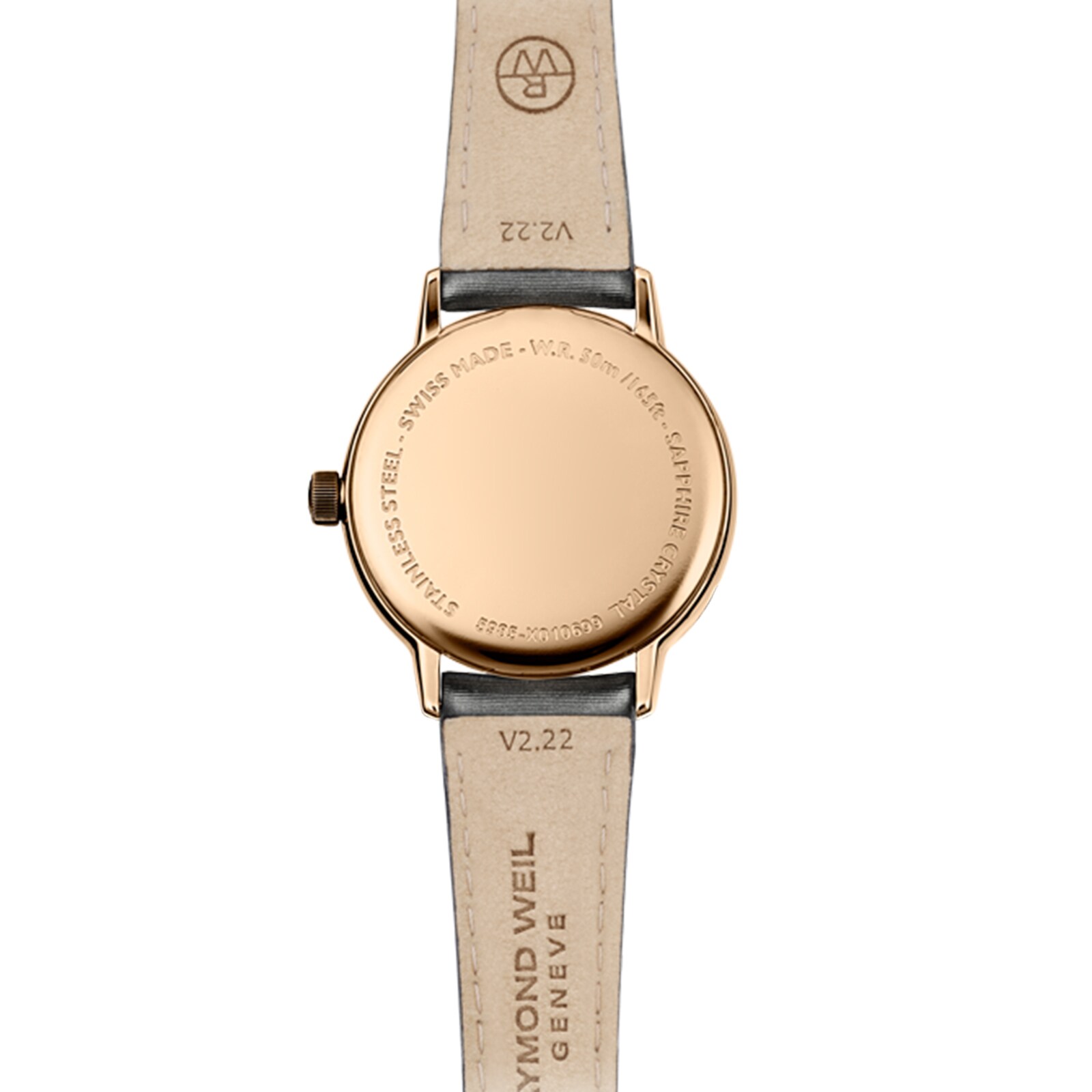 Raymond Weil Toccata Ladies Watch | Pink Dial | Rose Gold & Steel - Image 3