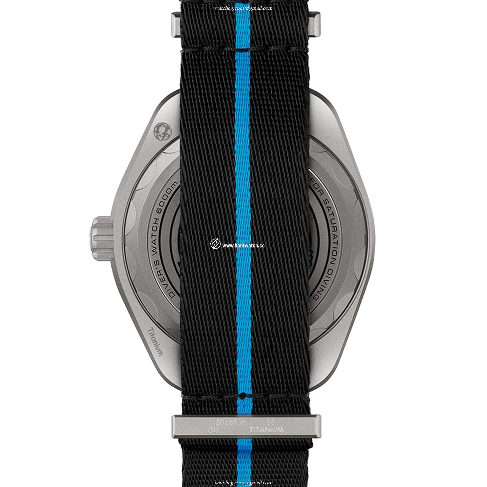 Omega Planet Ocean Titanium Automatic Black Watch - 45.5mm | 6000m Water Resistant - Image 2