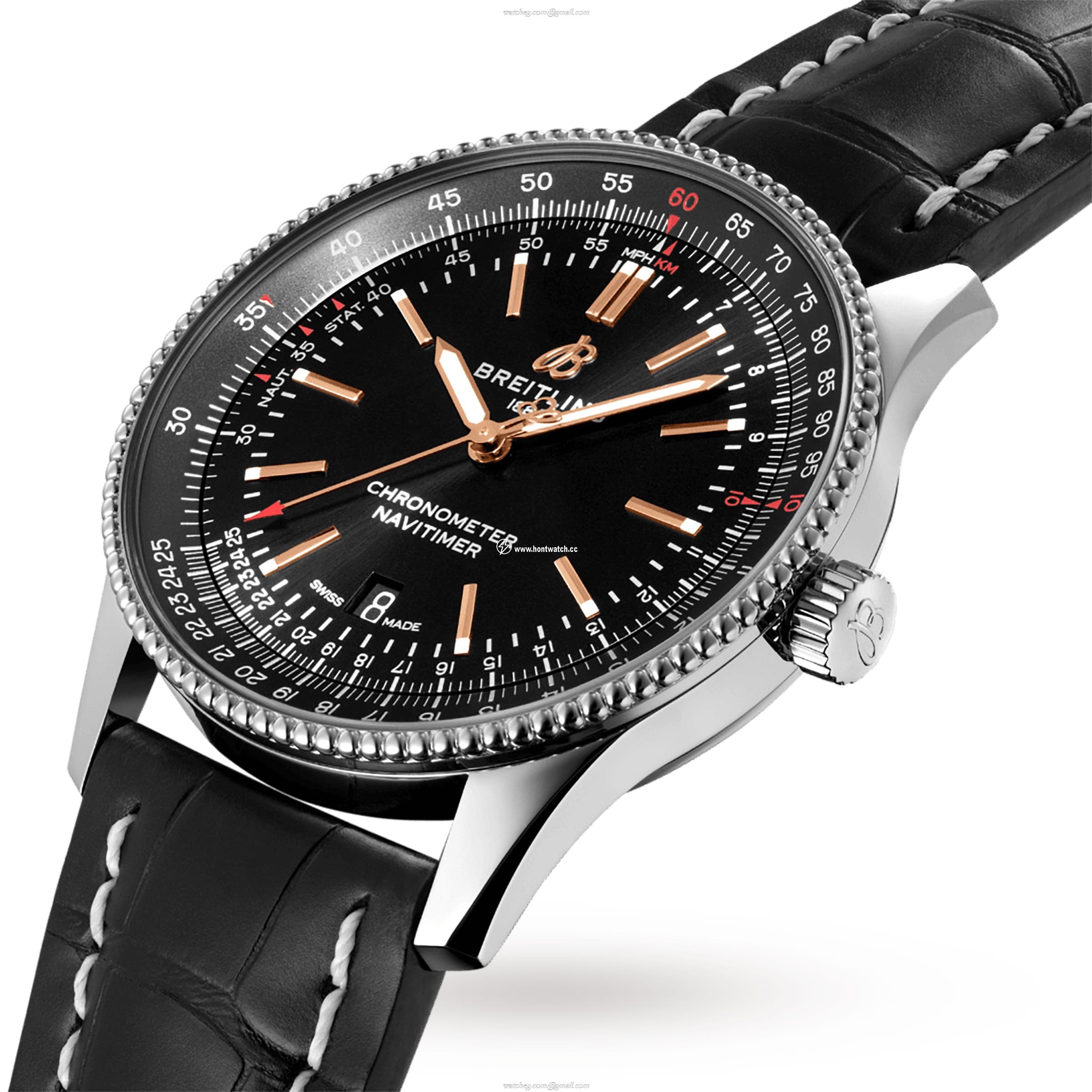 Breitling Navitimer A17326241B1P1 | 41mm Stainless Steel Automatic Black - Image 2