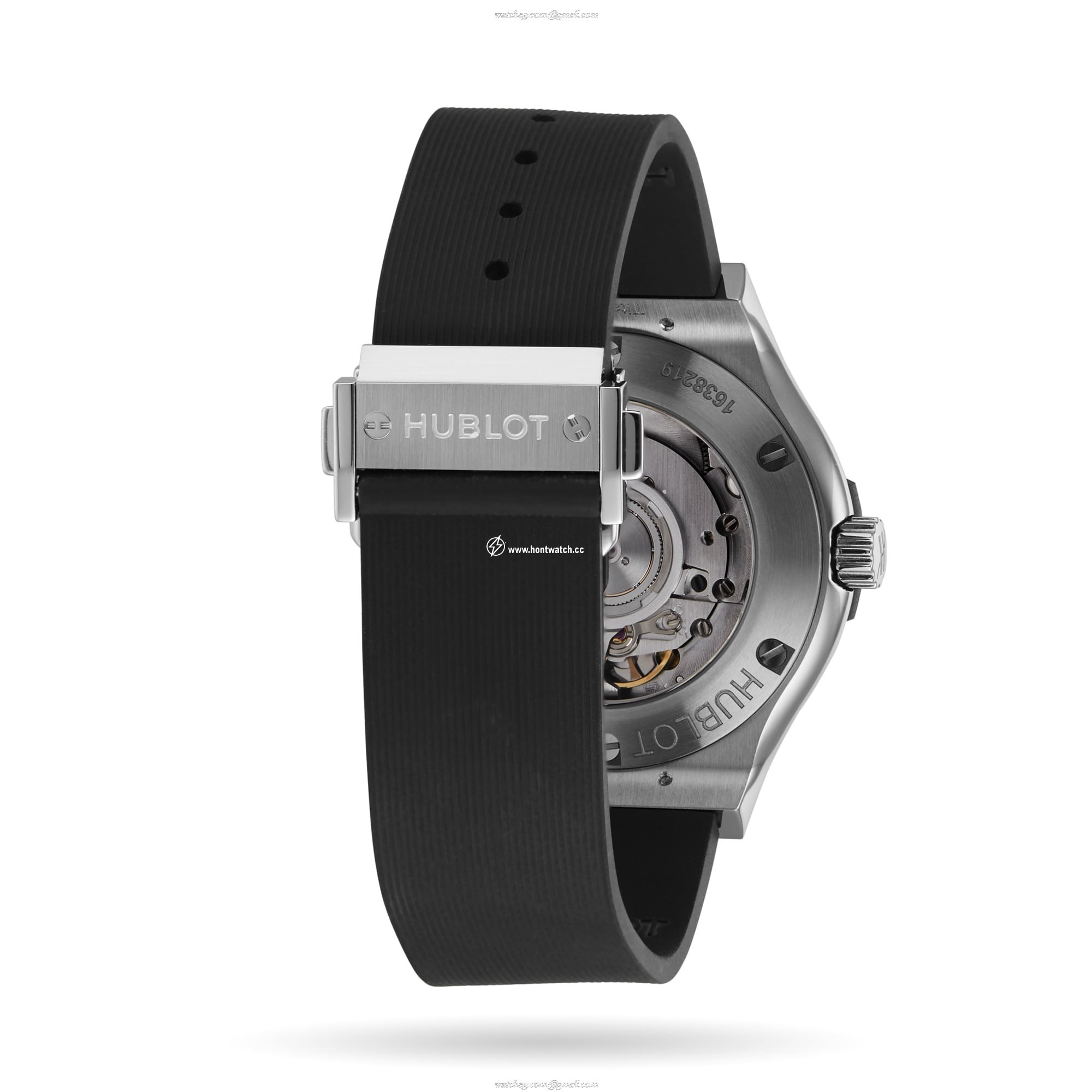 Hublot Classic Fusion Titanium Automatic Watch - 38mm Black Dial - Image 2