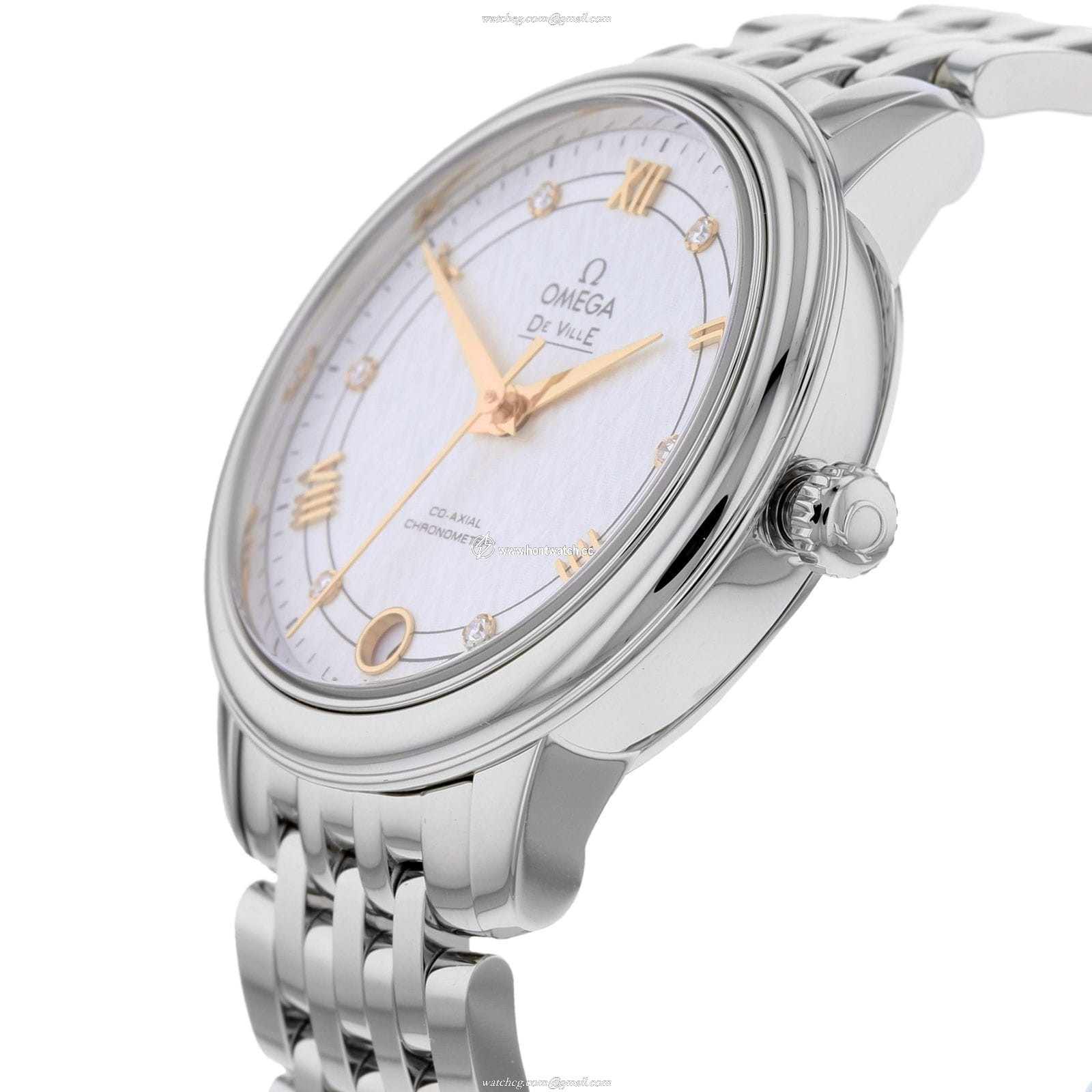 Omega De Ville Prestige 32.5mm Automatic Watch - Stainless Steel & Mother of Pearl Dial - Image 2