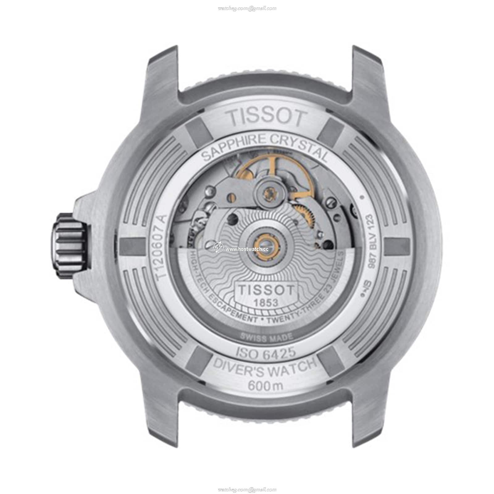 Tissot Seastar 2000 Automatic Grey Dial - 46mm Stainless Steel - 600M - Image 2
