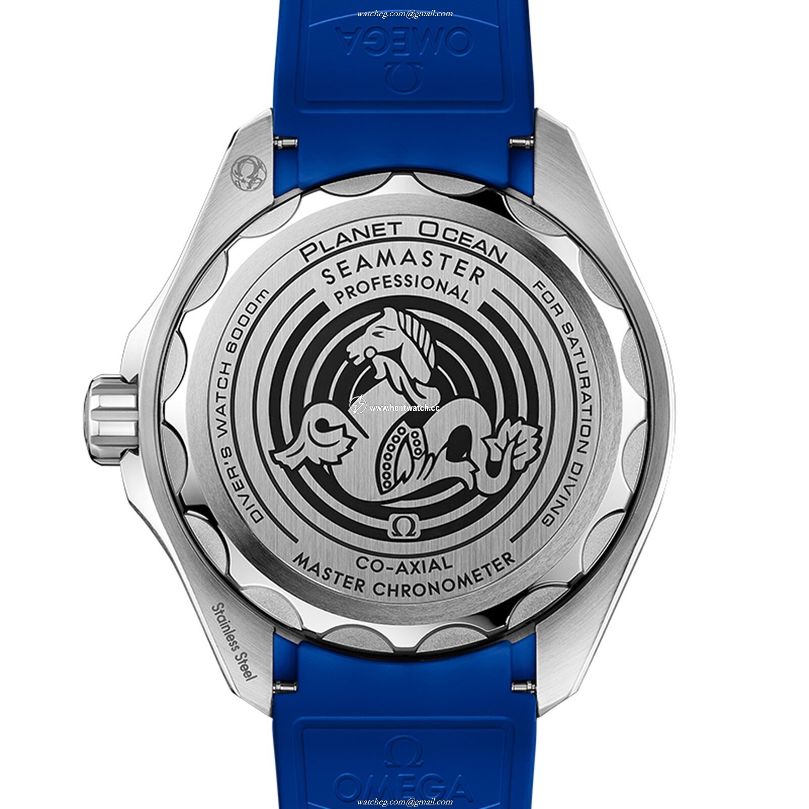 Omega Planet Ocean Replica - 45.5mm Automatic - White Dial - Stainless Steel - Image 2