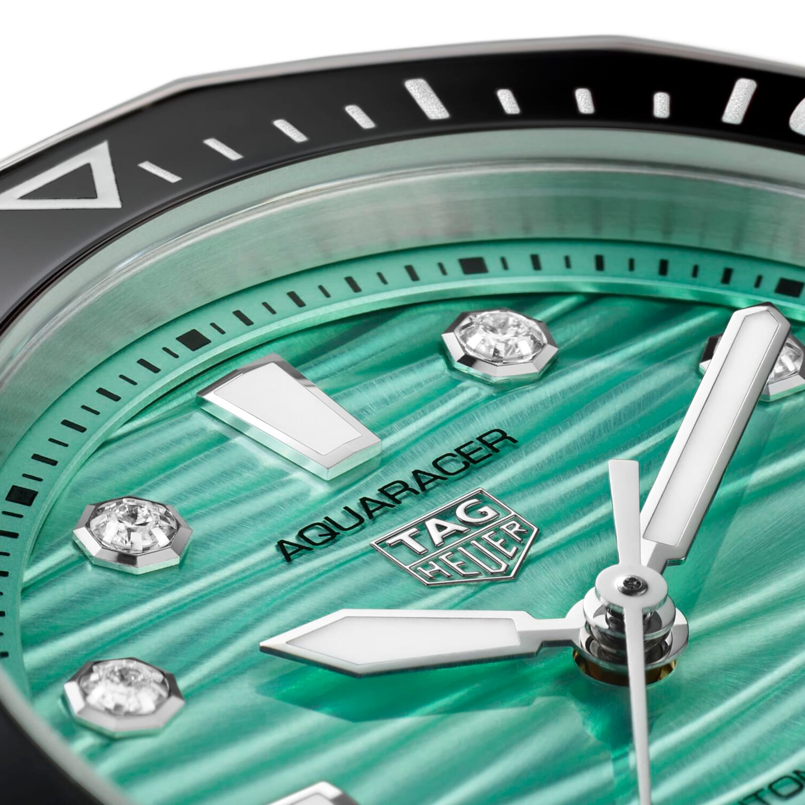 TAG Heuer Aquaracer WBP231K.BA0618 | 36mm Green Dial | Automatic Watch - Image 3