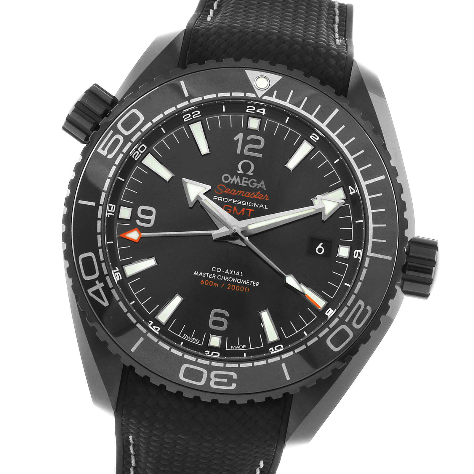 Omega Seamaster Planet Ocean Deep Black 45.5mm Ceramic Automatic Replica - Image 4