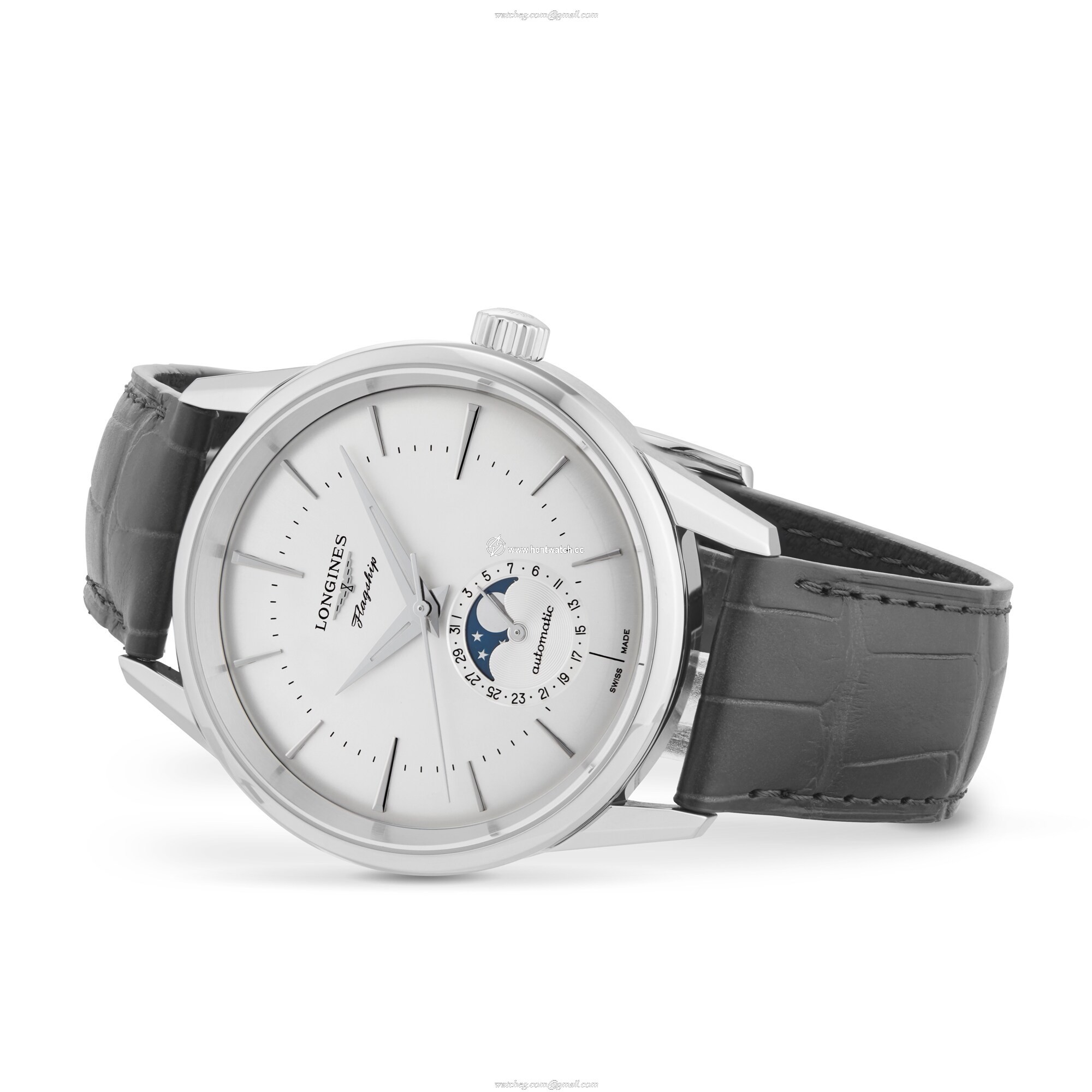 Longines Flagship L48154722 Automatic Silver Dial - Stainless Steel 38.5mm - Image 2