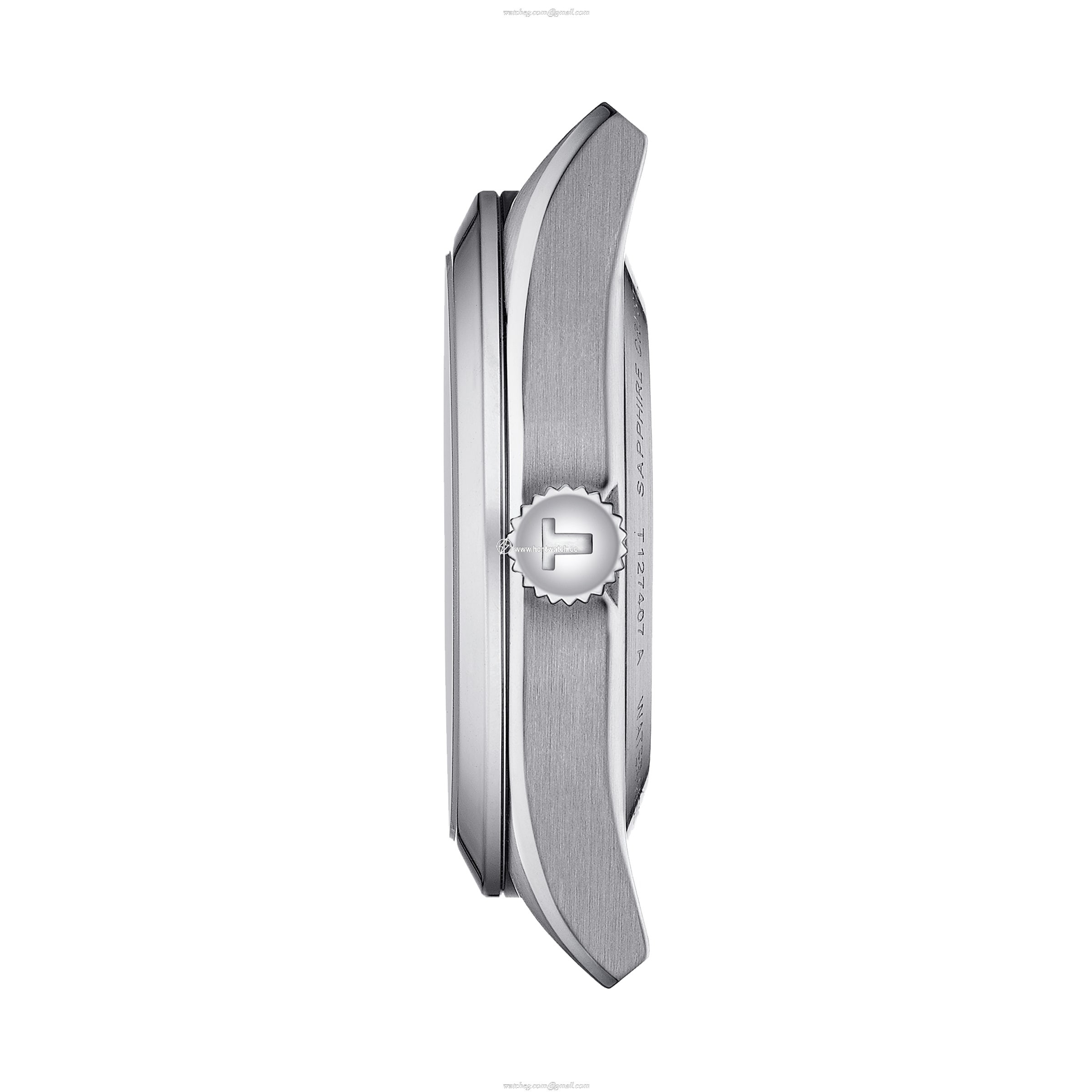 Tissot Gentleman Automatic Watch - Blue Dial 40mm Stainless Steel - Image 2
