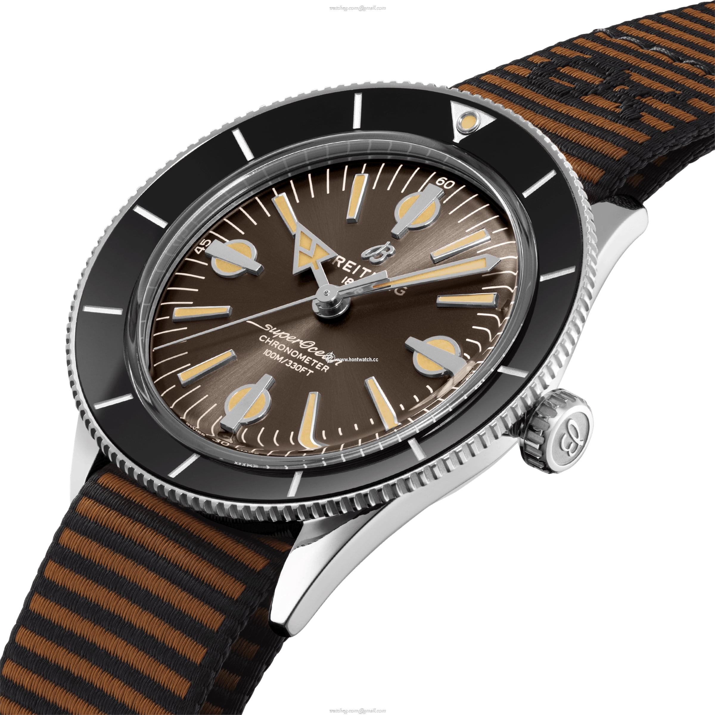 Breitling Superocean Heritage 42mm Automatic Brown Dial - Stainless Steel - Image 2