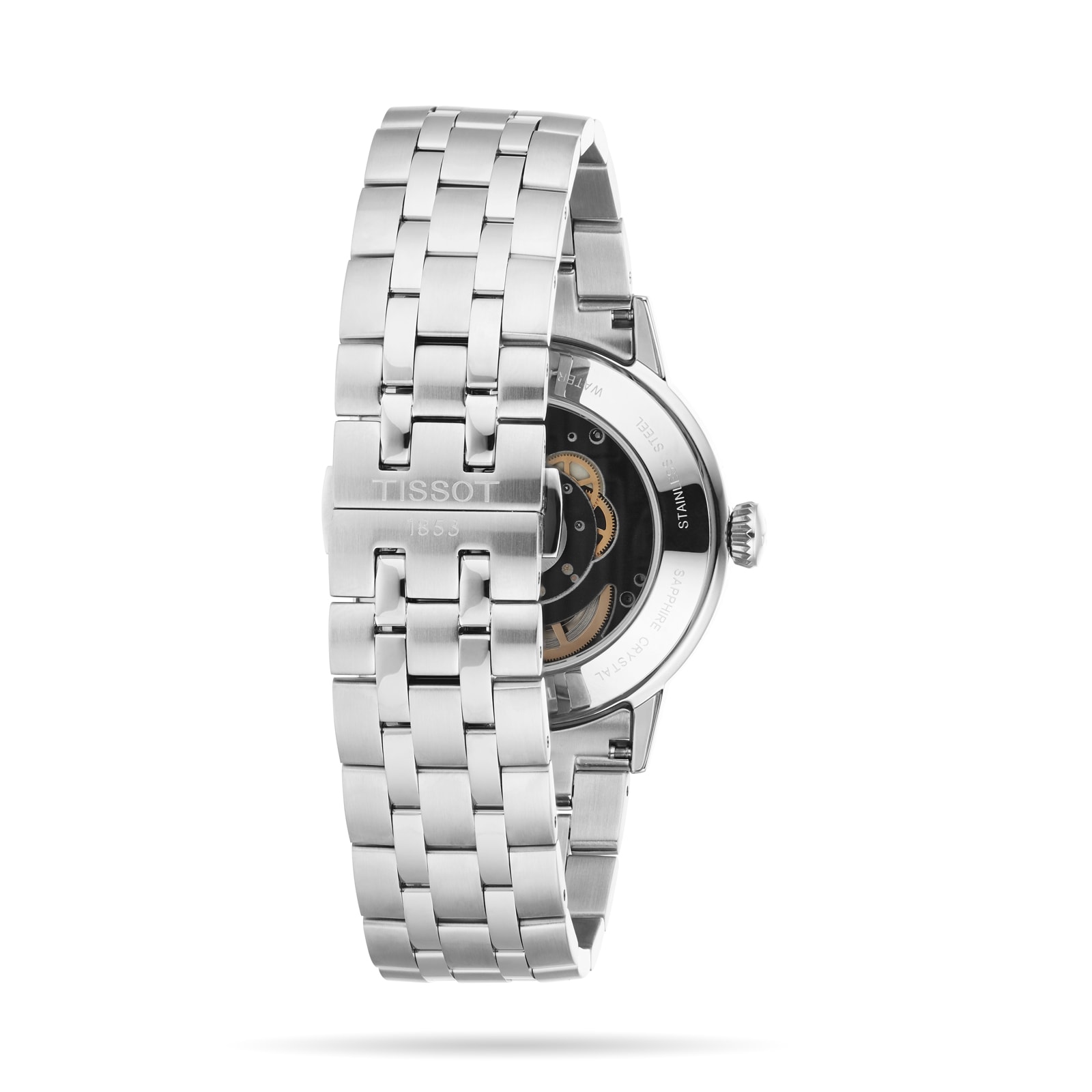 Tissot T-Classic Automatic Watch - 42mm Black Dial Stainless Steel - Image 4