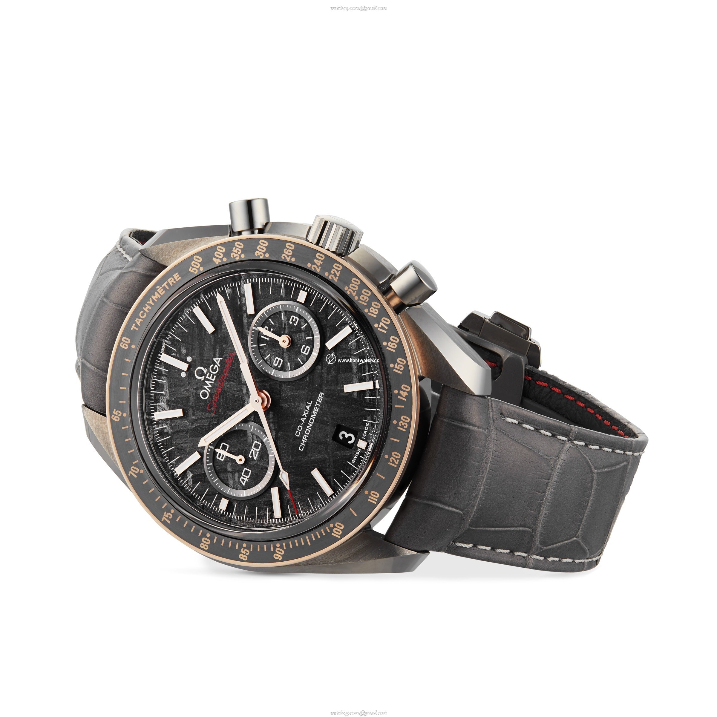 Omega Speedmaster Grey Side of the Moon Meteorite - 44.25mm Ceramic Automatic Grey Watch - Image 2