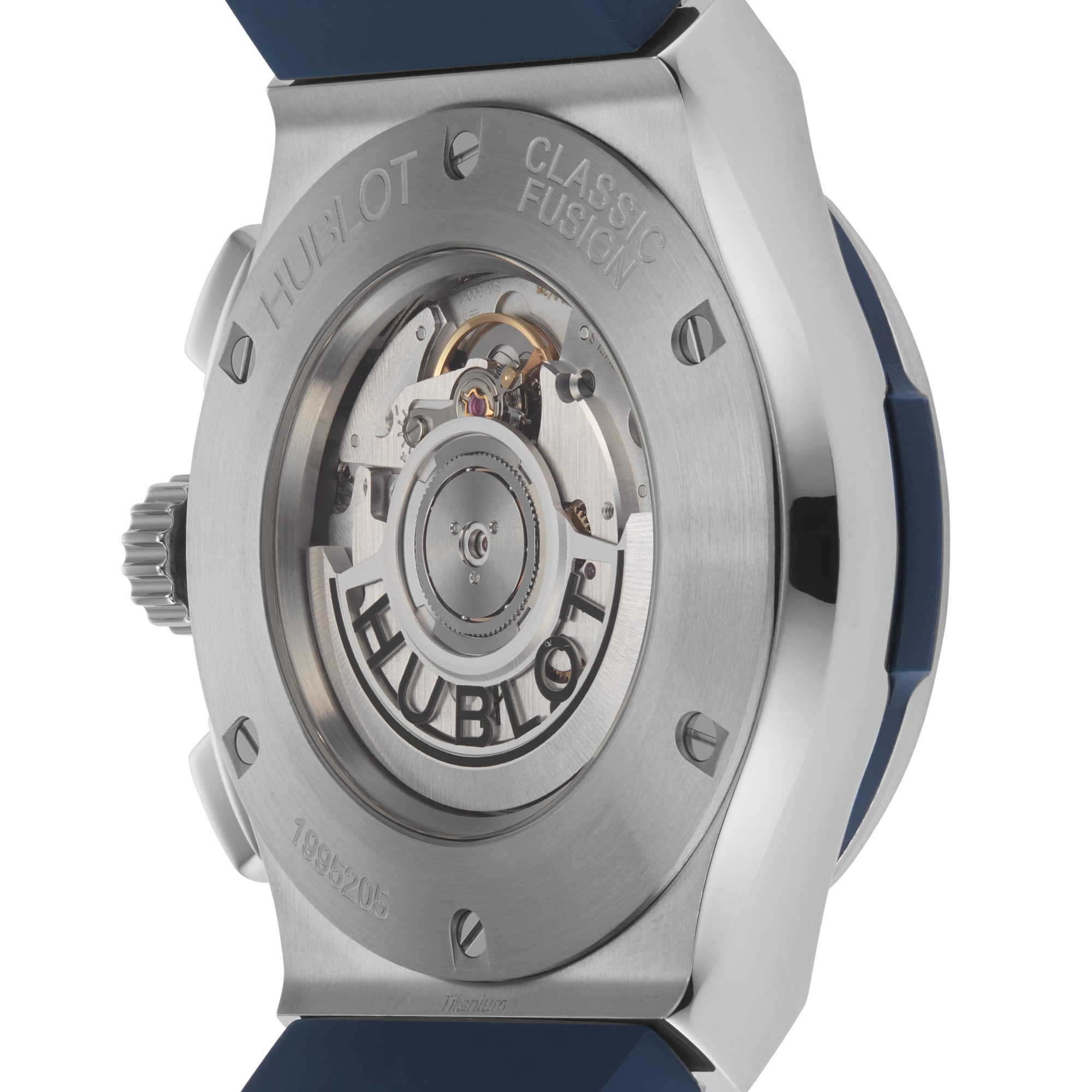 Hublot Classic Fusion Titanium Automatic Blue Replica Watch - 44mm - Image 4