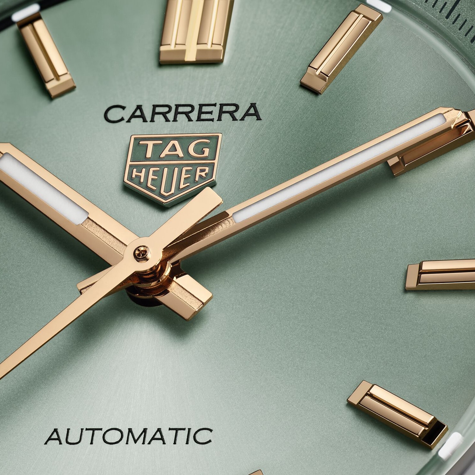 TAG Heuer Carrera Automatic Green Dial - 36mm Stainless Steel Watch - Image 4
