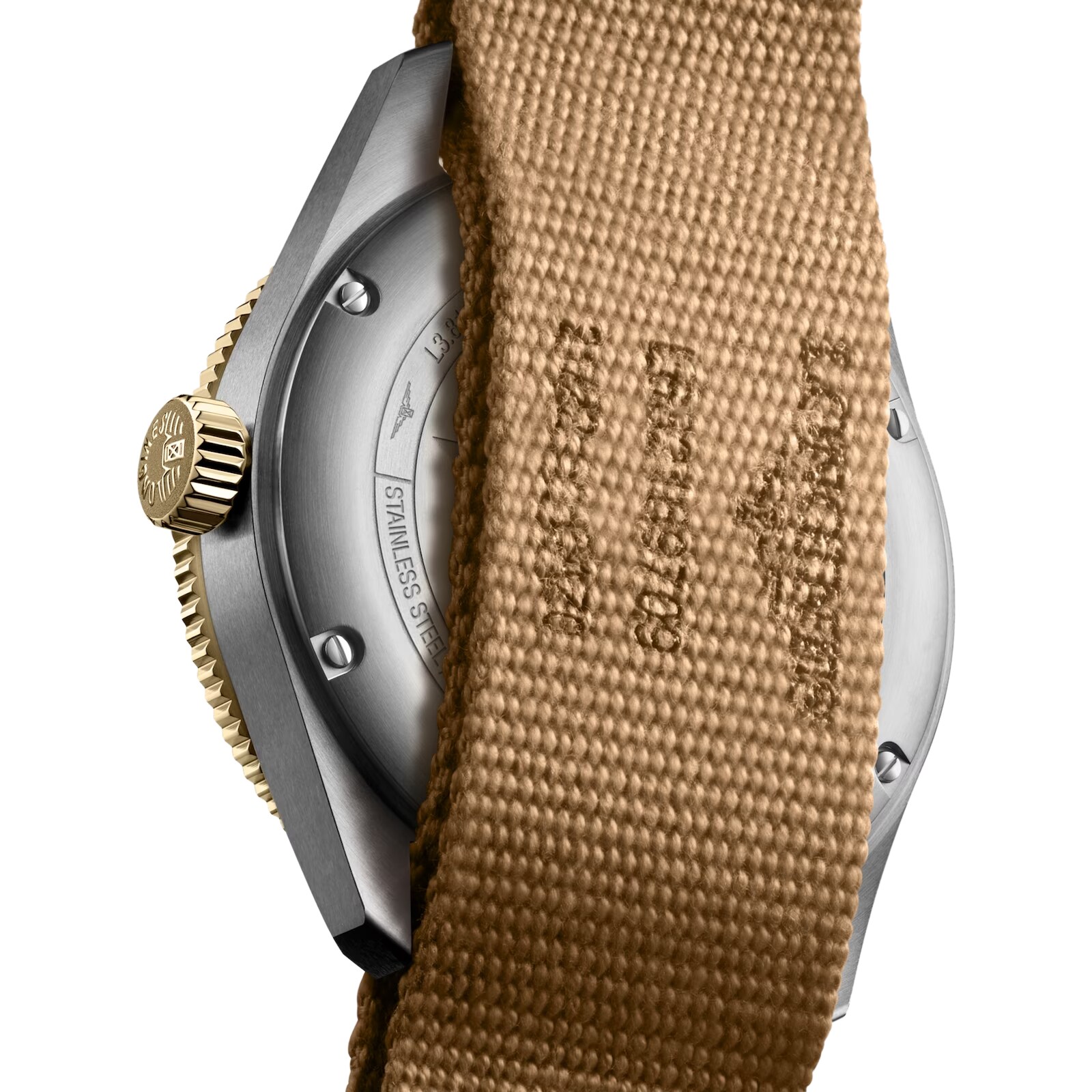 Longines Spirit L38125539 | 42mm Automatic Grey Dial | Yellow Gold Plated - Image 3