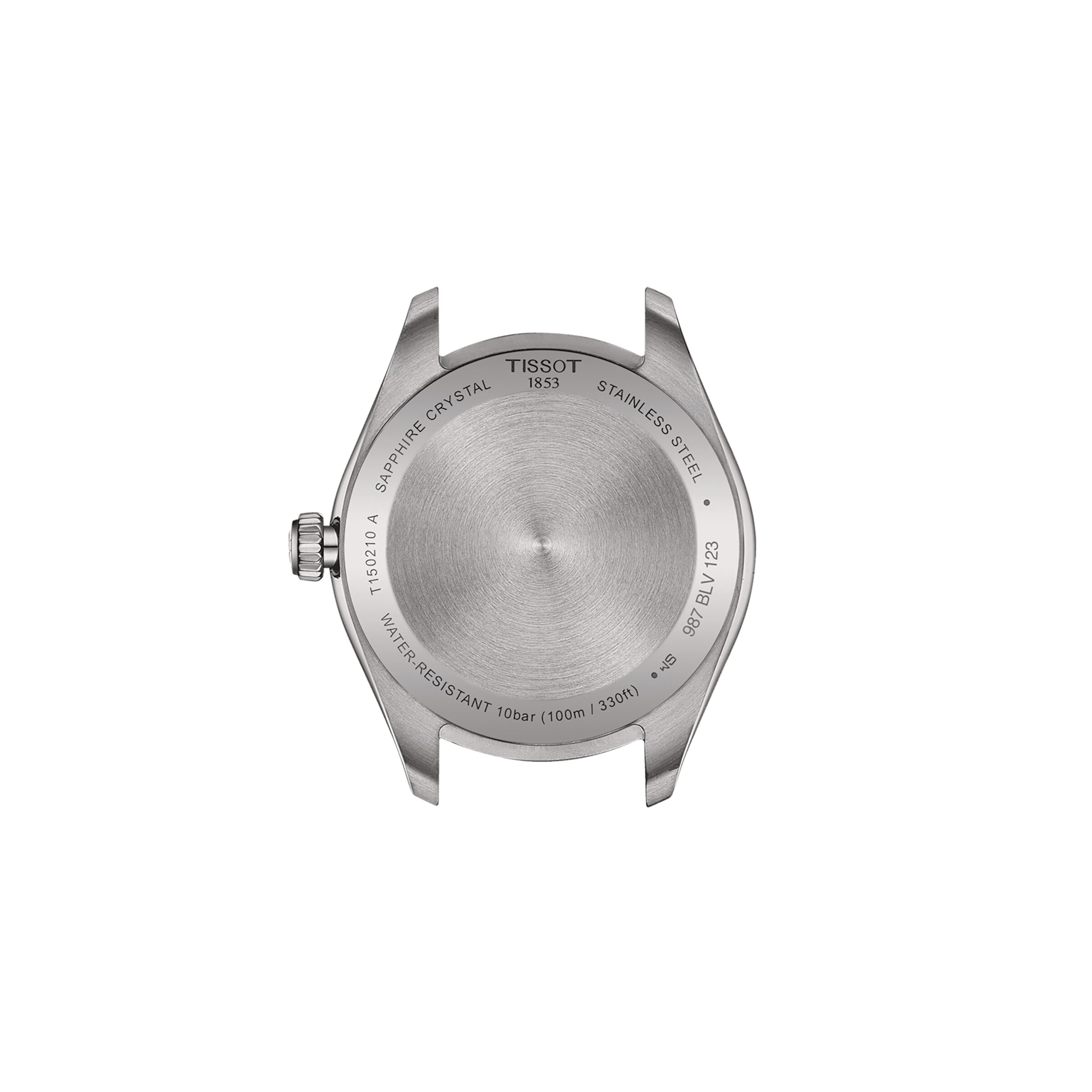 Tissot PR 100 Silver Dial Quartz Watch for Women - 34mm Stainless Steel - Image 3