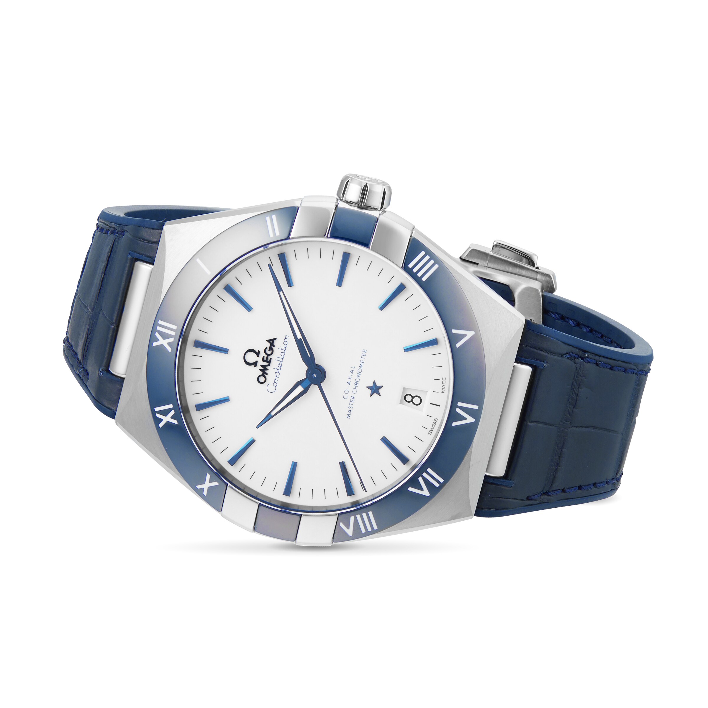 Omega Constellation 41mm Automatic - Stainless Steel White Dial Replica Watch - Image 4
