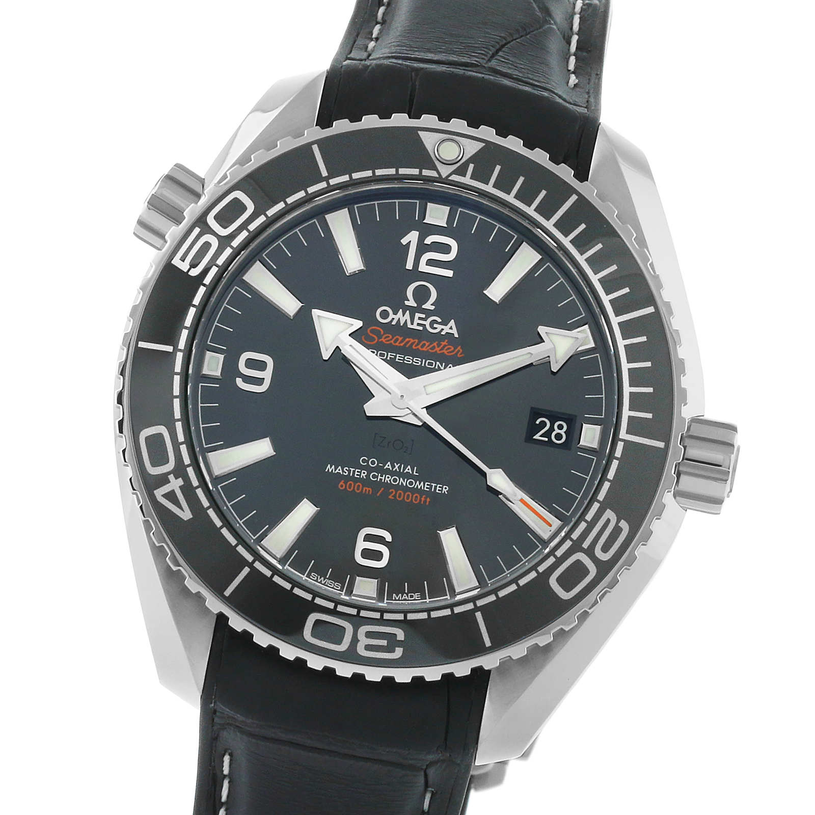 Omega Planet Ocean 39.5mm Automatic Black Dial Replica Watch | Stainless Steel - Image 4
