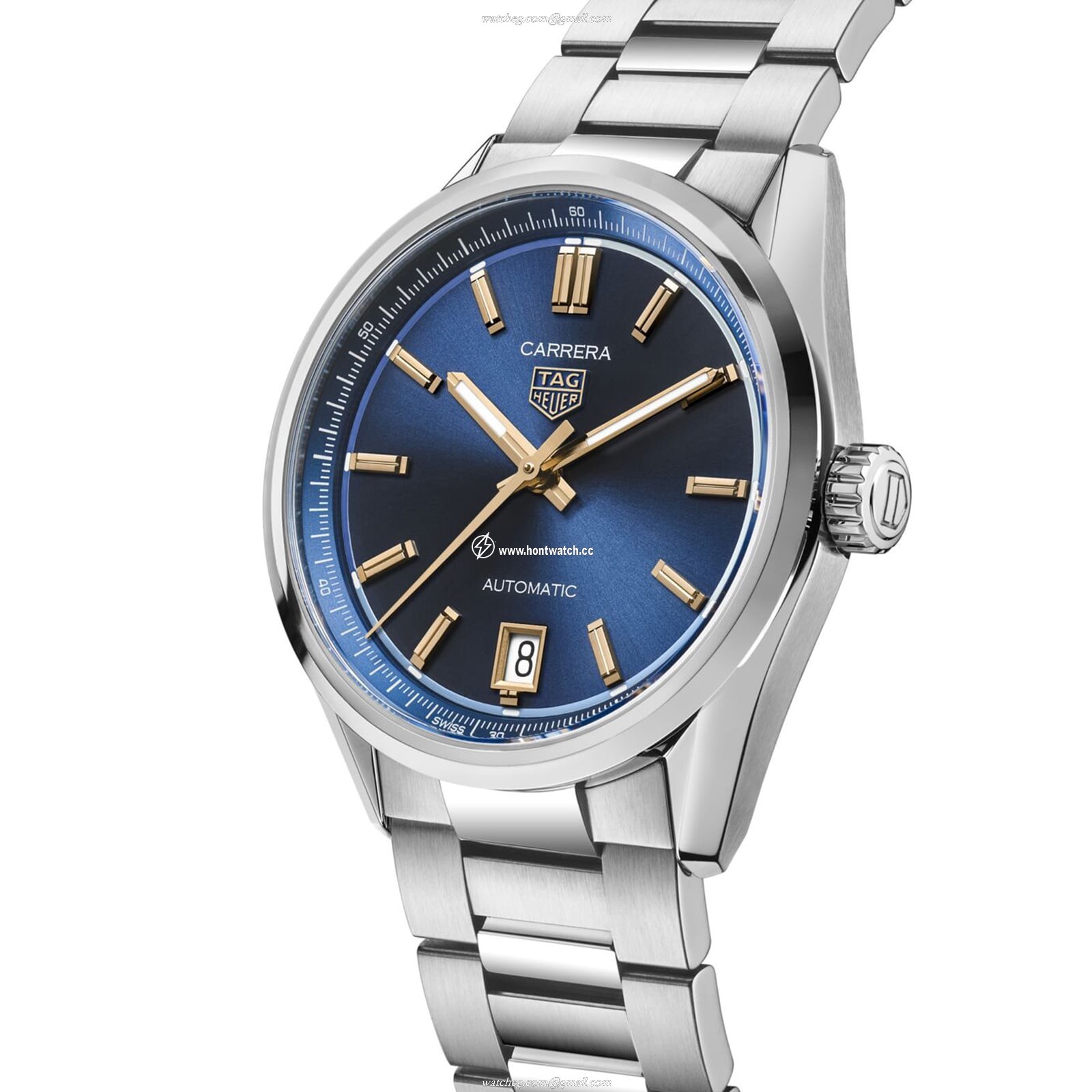 TAG Heuer Carrera WBN2311.BA0001 - 36mm Blue Automatic Watch - Image 2