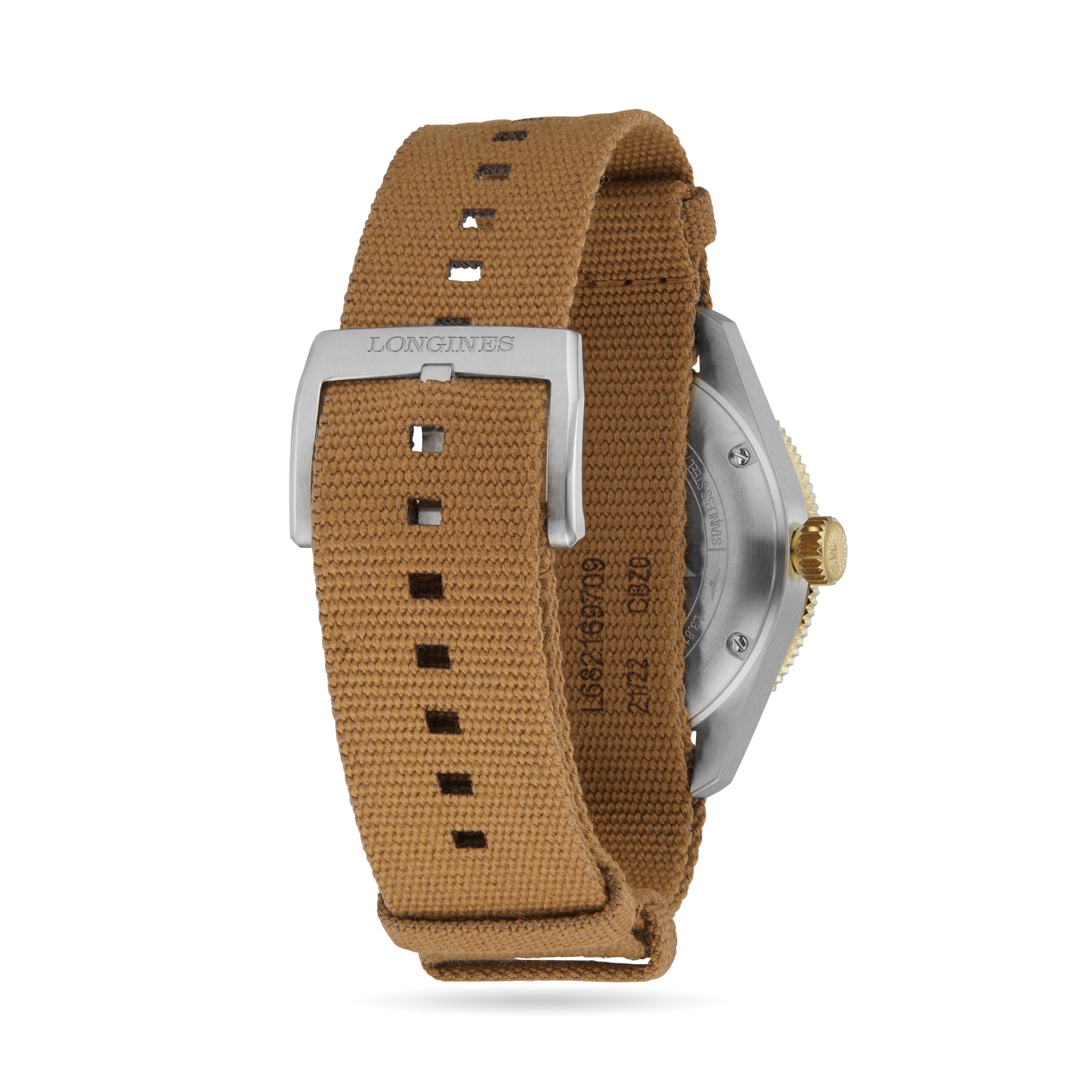 Longines Spirit L38025539 | 39mm Automatic Grey Dial | Yellow Gold Plated - Image 4