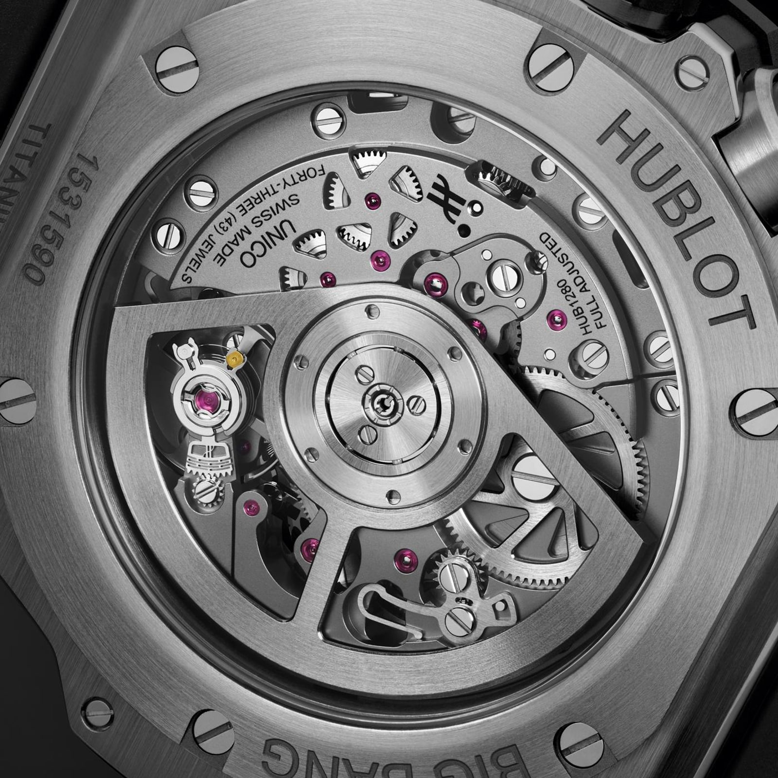 Hublot Big Bang 421.NM.1170.RX - 44mm Titanium Automatic Watch - Black Dial - Image 4