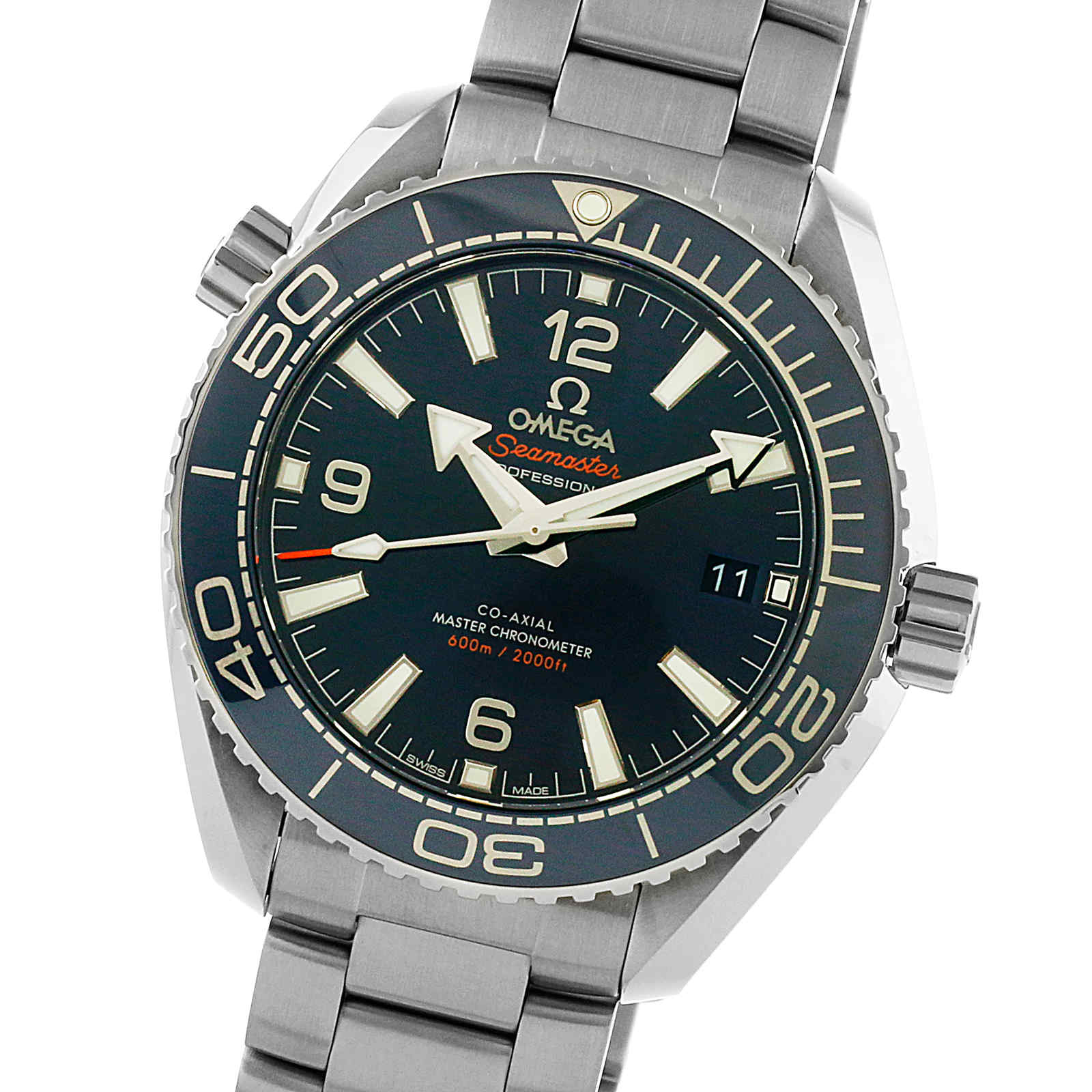 Omega Planet Ocean Blue Automatic Watch | 39.5mm Stainless Steel | 600m Water Resistant - Image 4