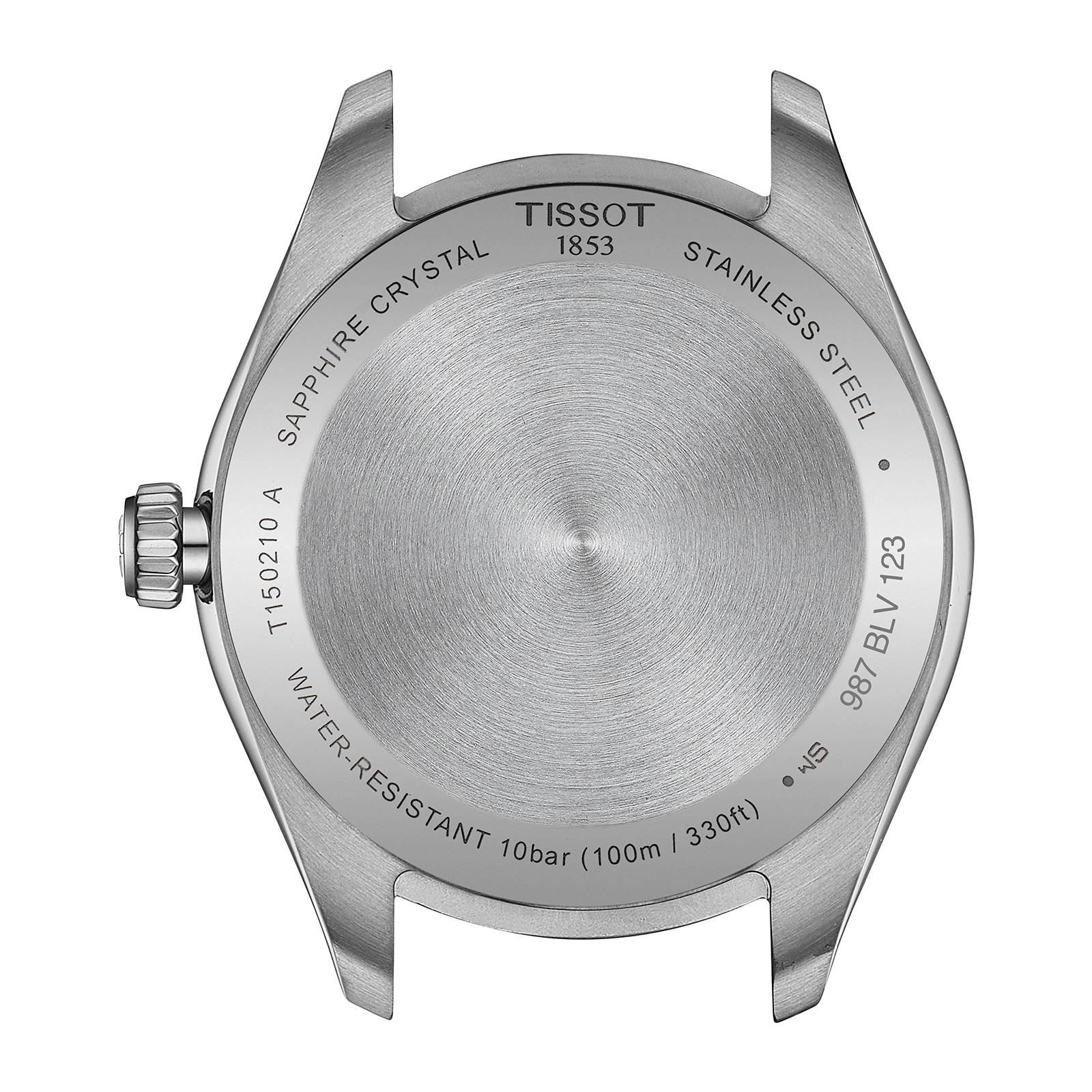 Tissot PR 100 Silver Dial Quartz Watch - 34mm Stainless Steel for Women - Image 3