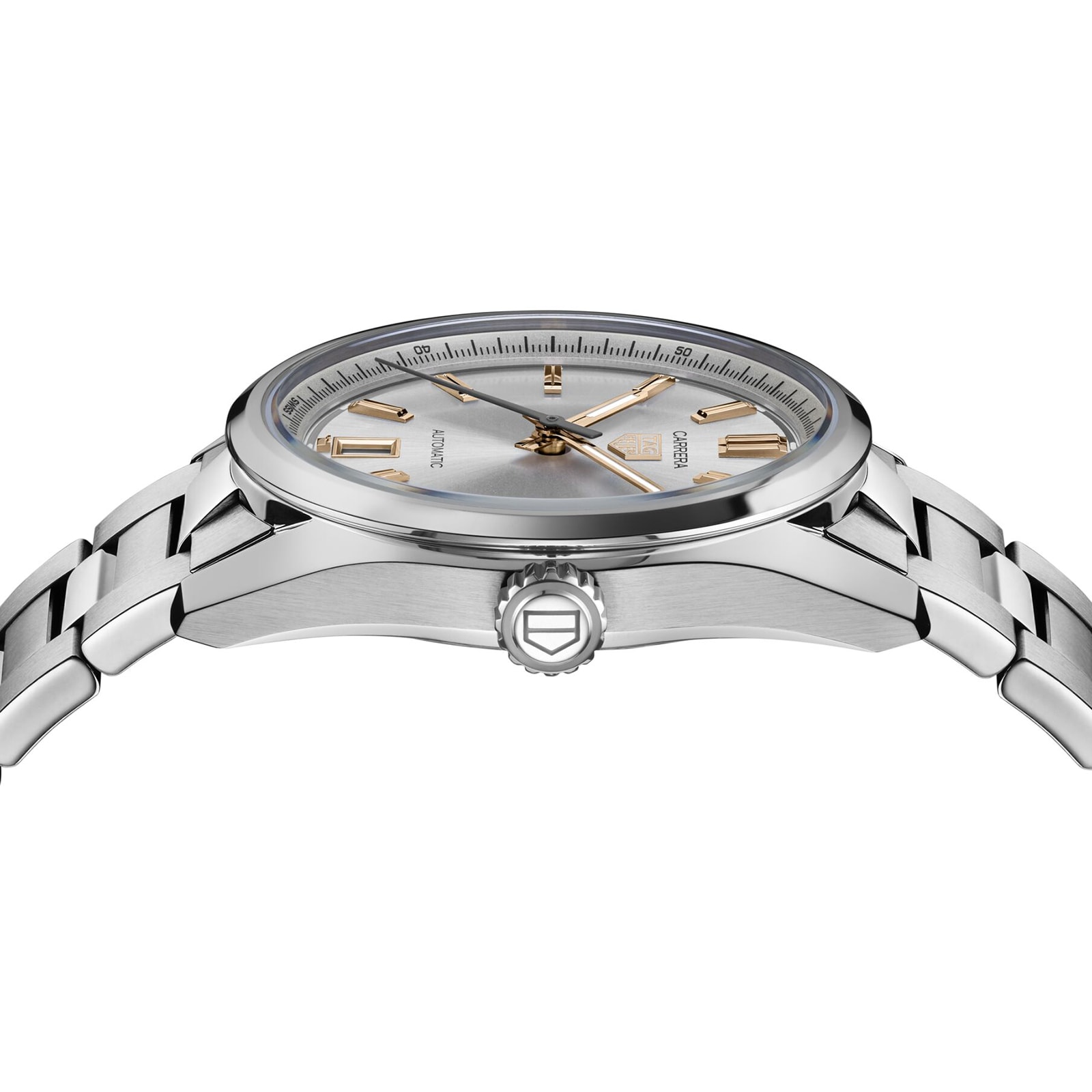 TAG Heuer Carrera WBN2310.BA0001 - 36mm Silver Dial Automatic Watch - Image 3