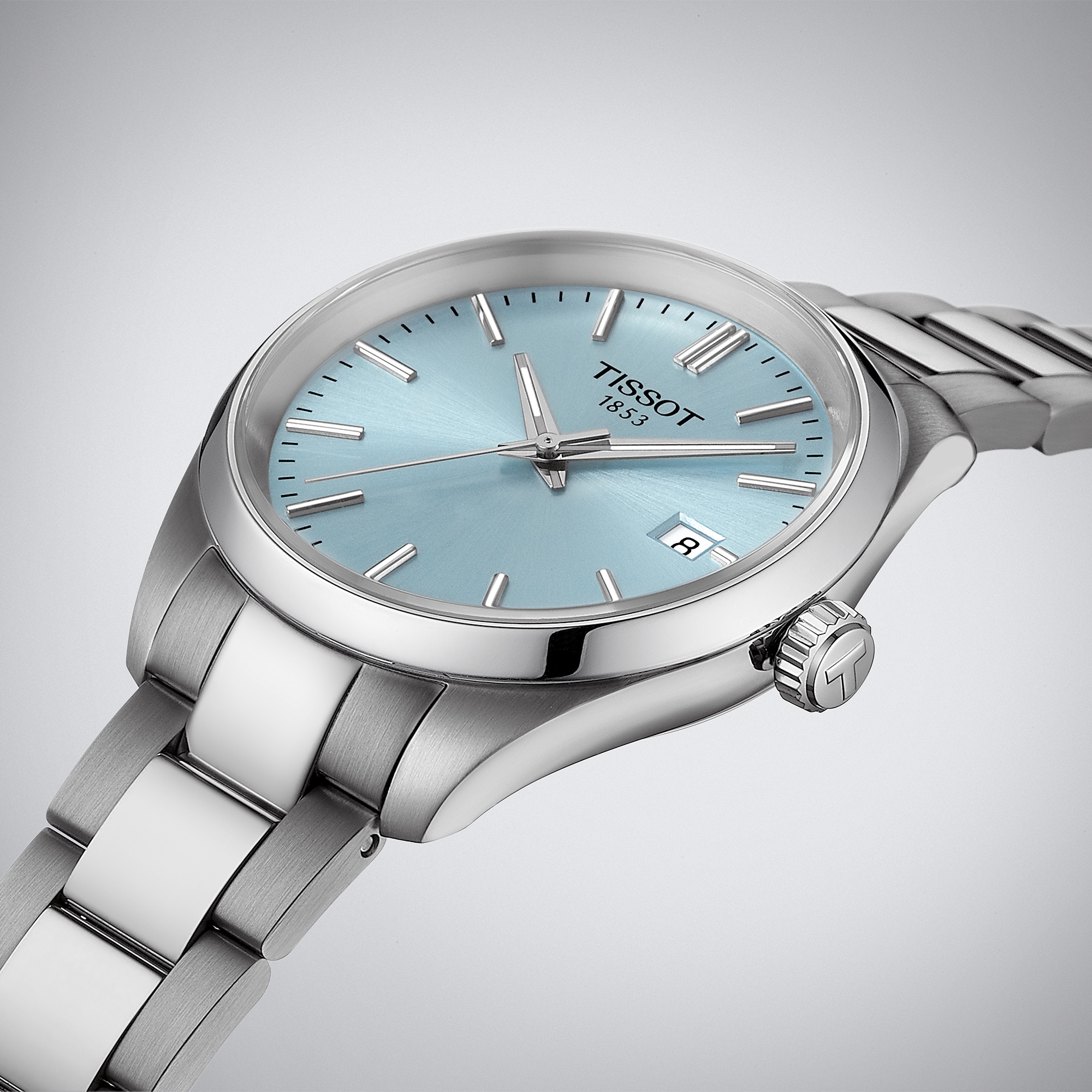 Tissot PR 100 Blue Dial 34mm Stainless Steel Quartz Watch | T1502101135100 - Image 3