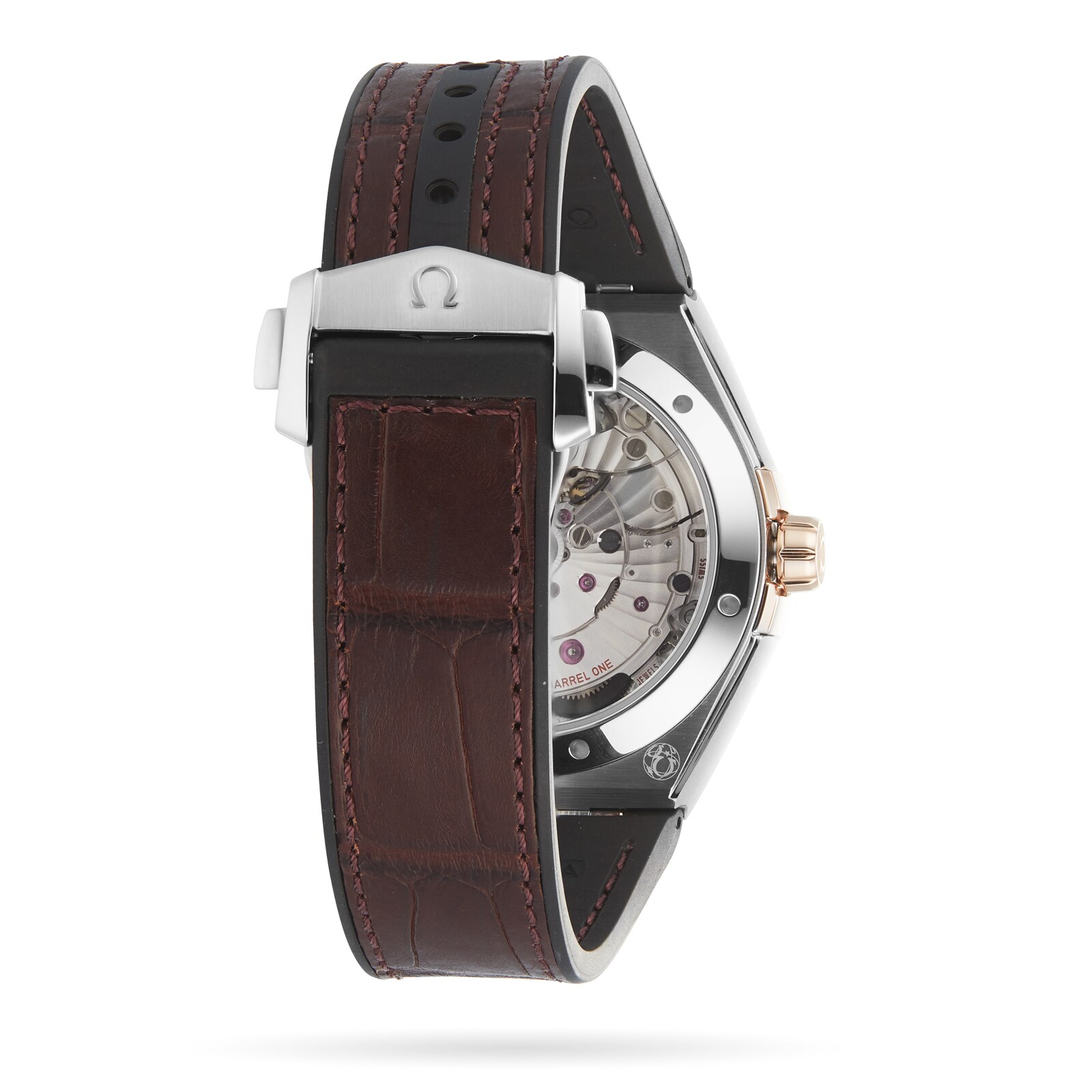 Omega Constellation Automatic Red Dial - 41mm Steel & Gold - Replica Watch - Image 4