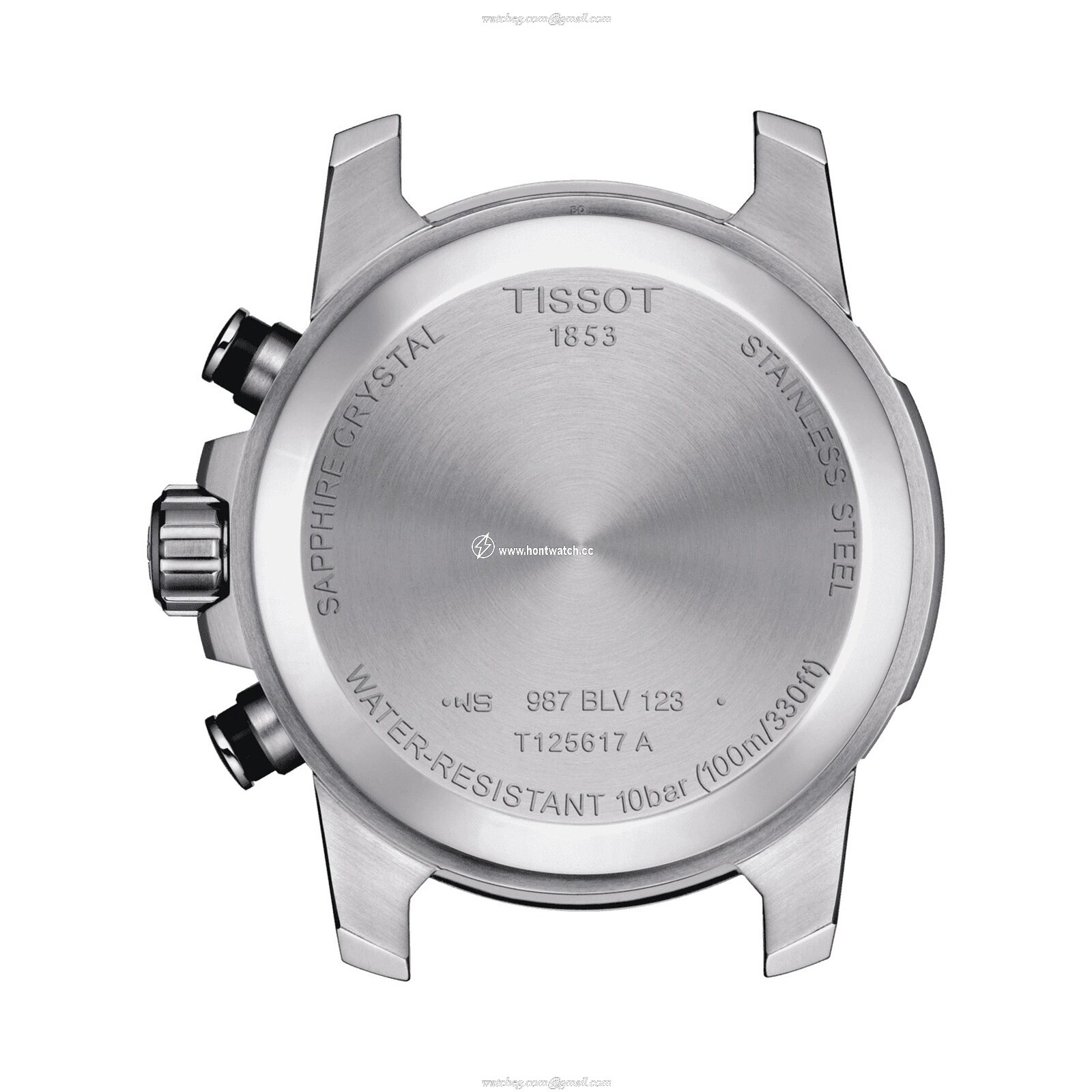 Tissot Supersport Chrono - 45.5mm Stainless Steel Black Dial Quartz Watch - Image 2