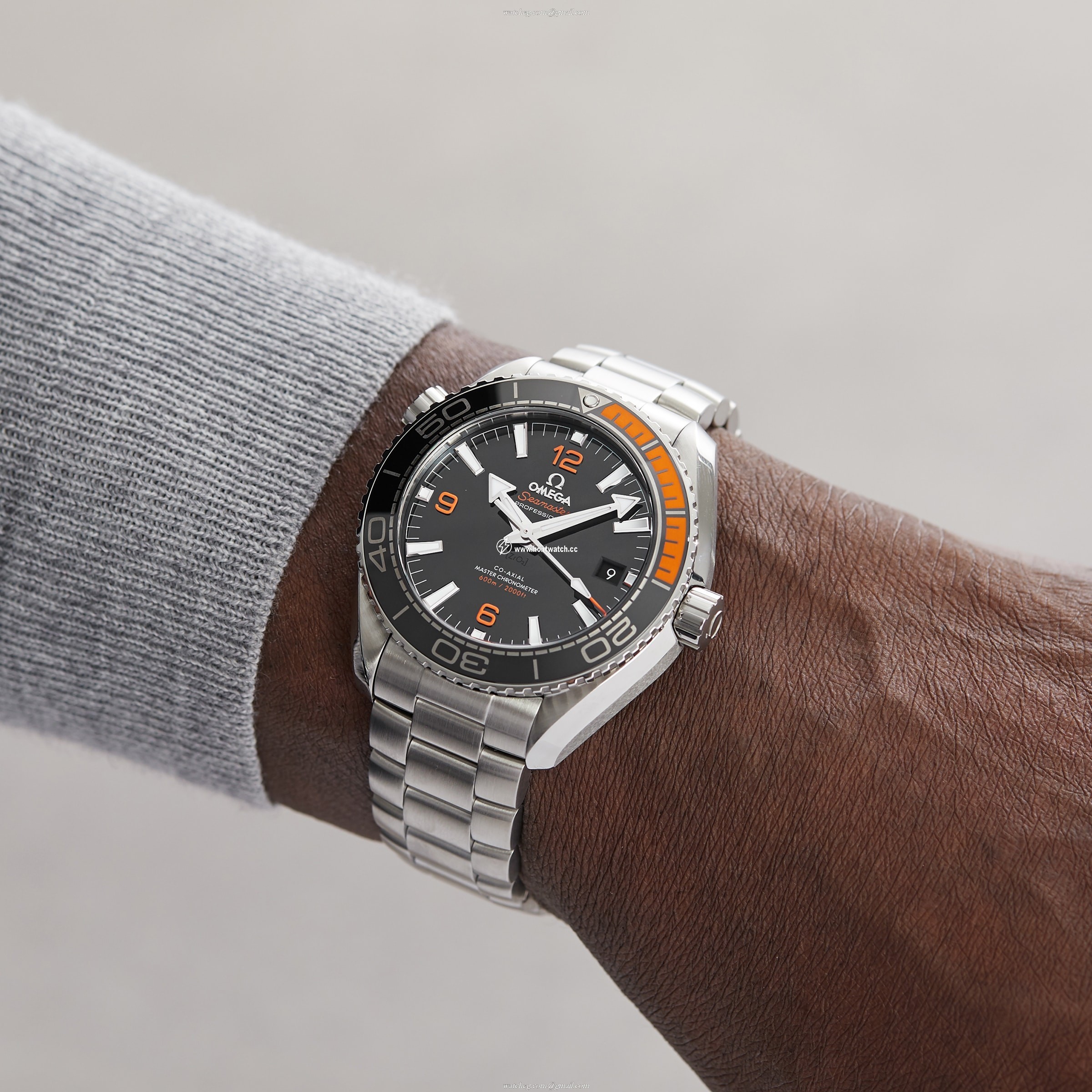 Omega Planet Ocean 43.5mm Automatic Black Dial Stainless Steel Watch - Image 2