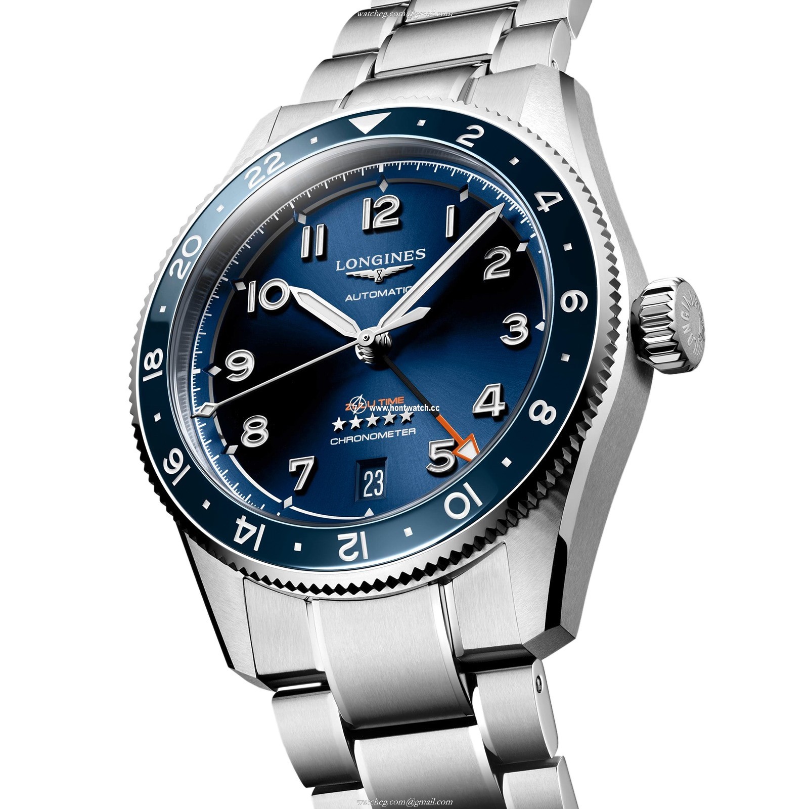 Longines Spirit L38024936 | 39mm Automatic Blue Dial | Stainless Steel & Ceramic - Image 2