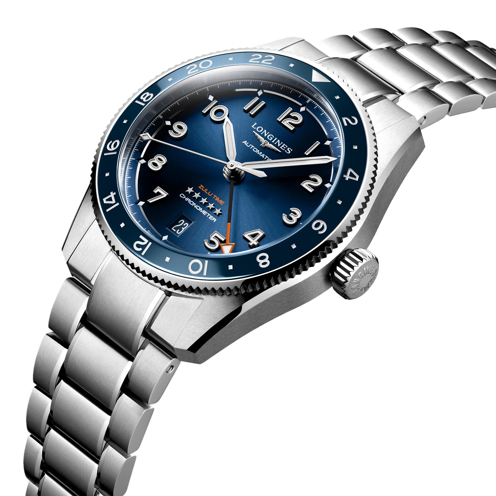 Longines Spirit L38024936 | 39mm Automatic Blue Dial | Stainless Steel & Ceramic - Image 3