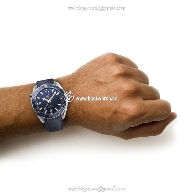 Omega Planet Ocean 43.5mm Blue Automatic Watch - Stainless Steel - Image 2