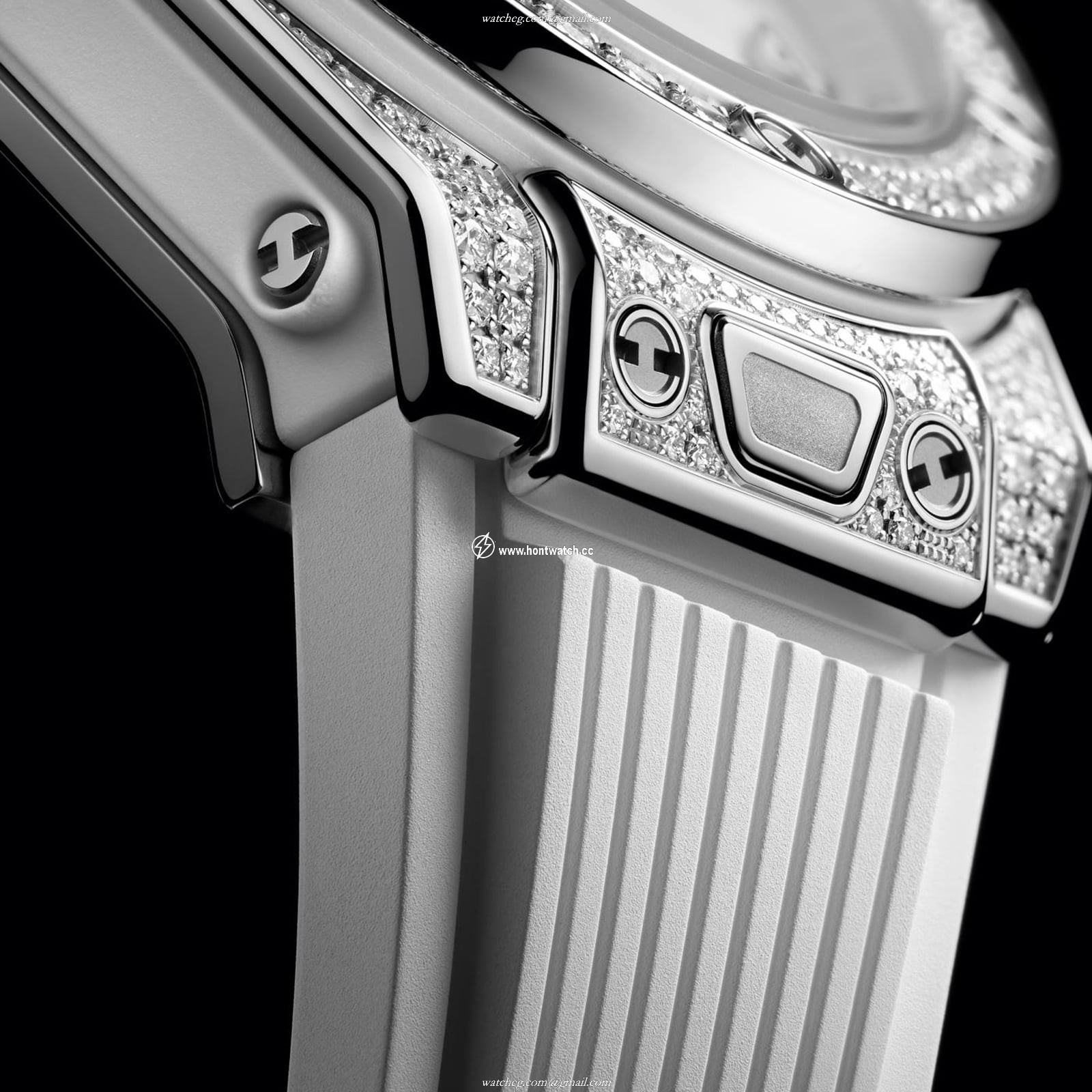Hublot Big Bang 33mm Stainless Steel Automatic White Dial Replica Watch - Image 2