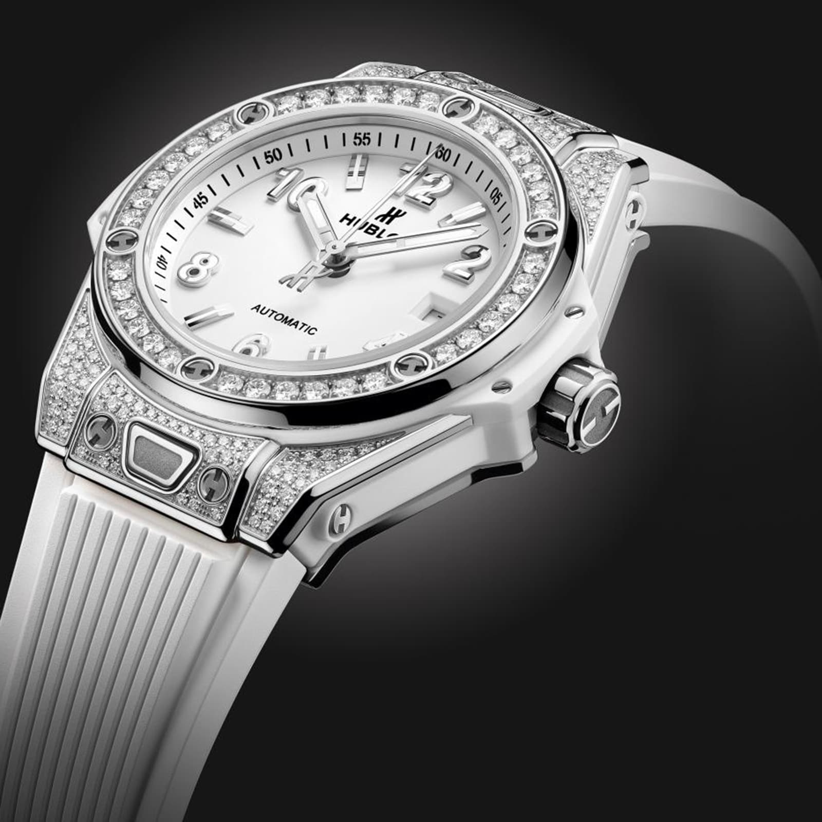 Hublot Big Bang 33mm Stainless Steel Automatic White Dial Replica Watch - Image 3