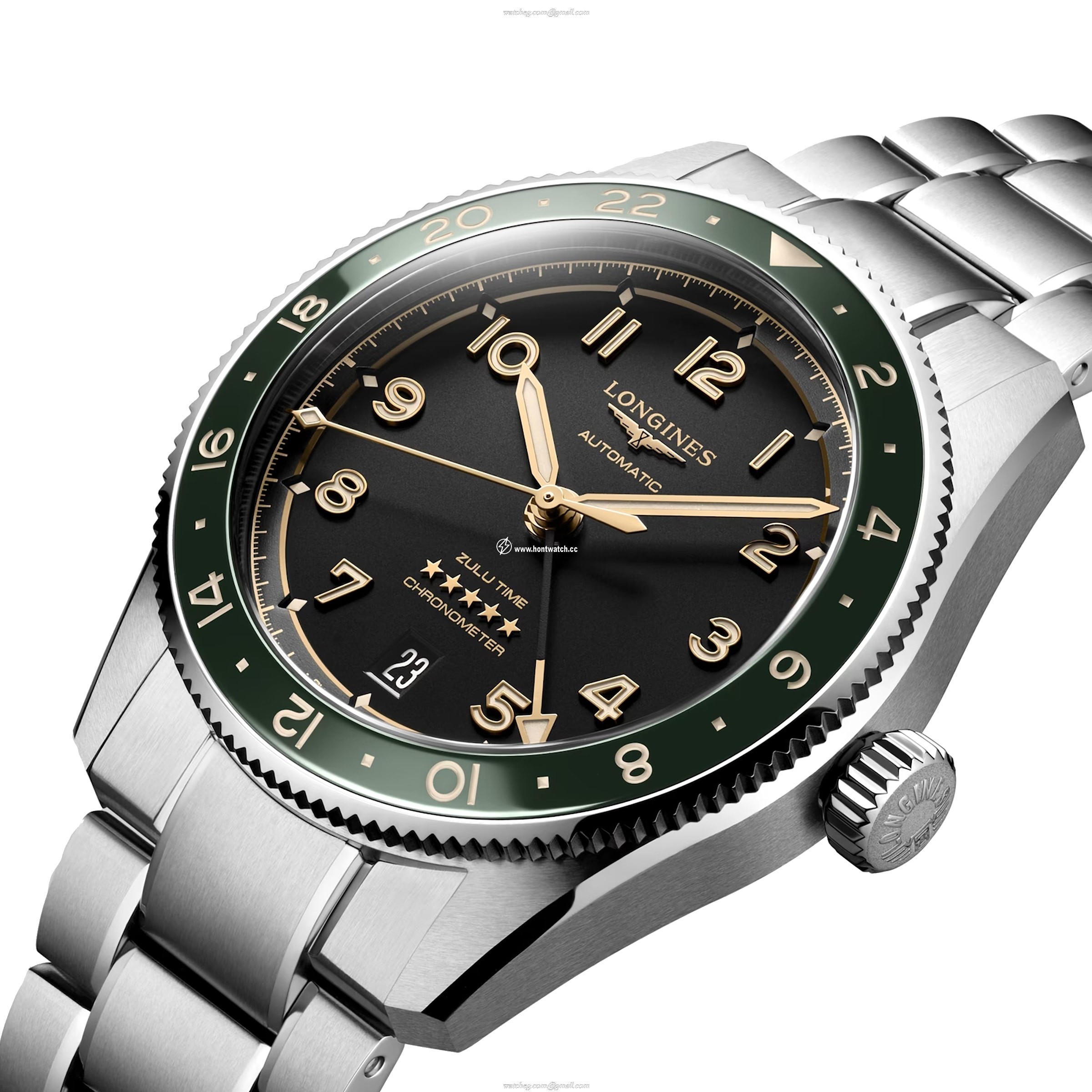 Longines Spirit L38024636 Automatic Grey Watch - 39mm Ceramic & Steel - Image 2