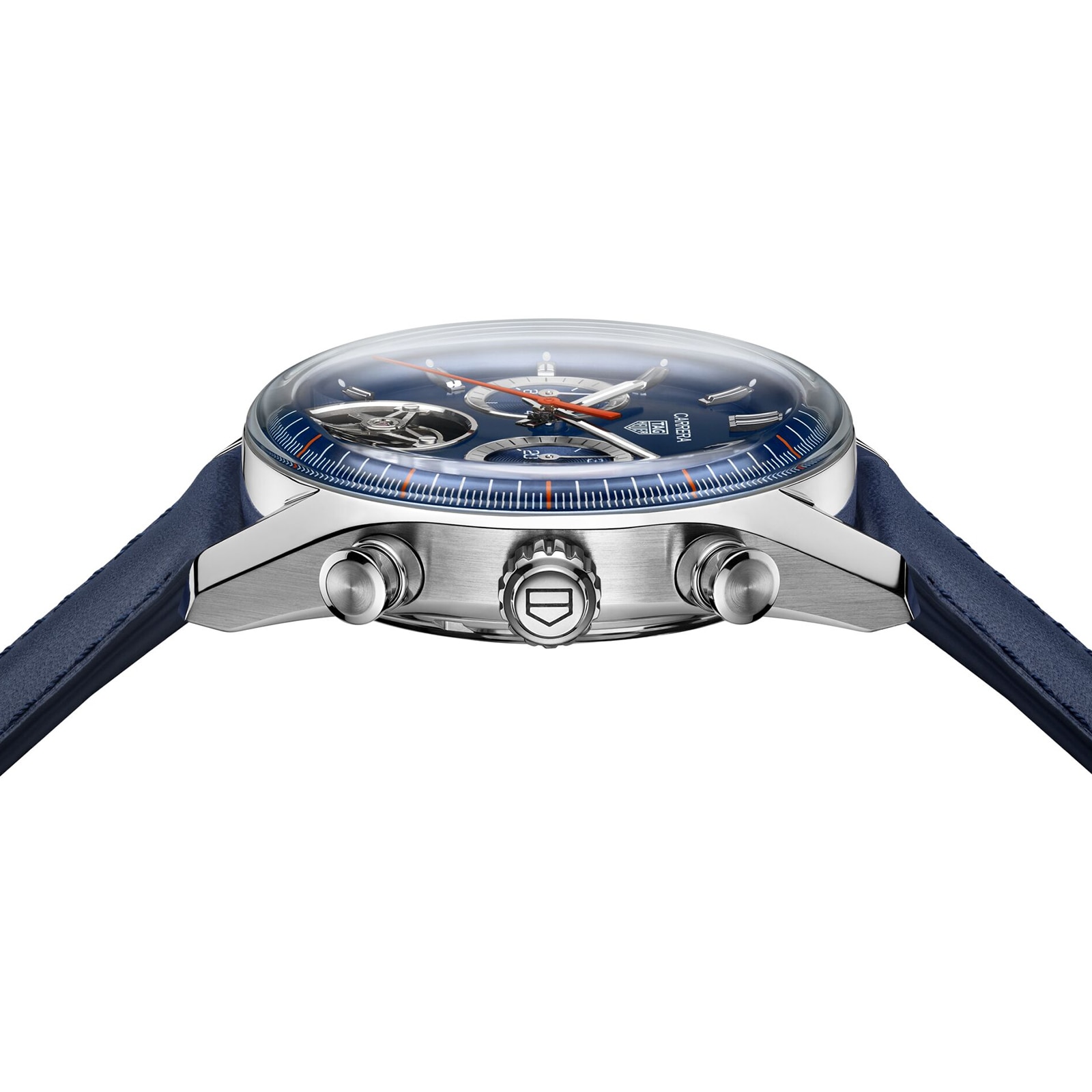TAG Heuer Carrera Automatic Blue Dial 42mm Stainless Steel Watch - Image 3