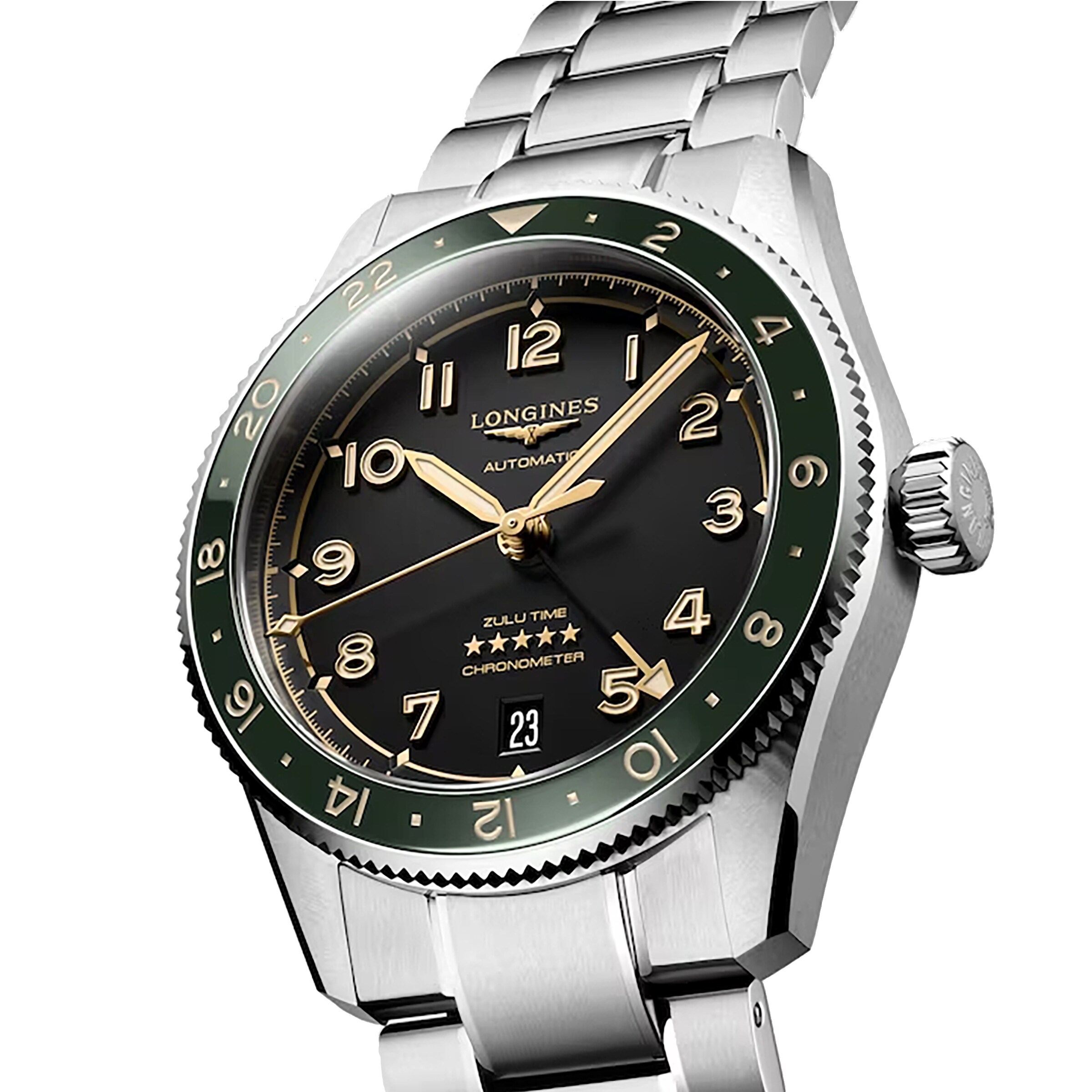 Longines Spirit L38024636 Automatic Grey Watch - 39mm Ceramic & Steel - Image 4