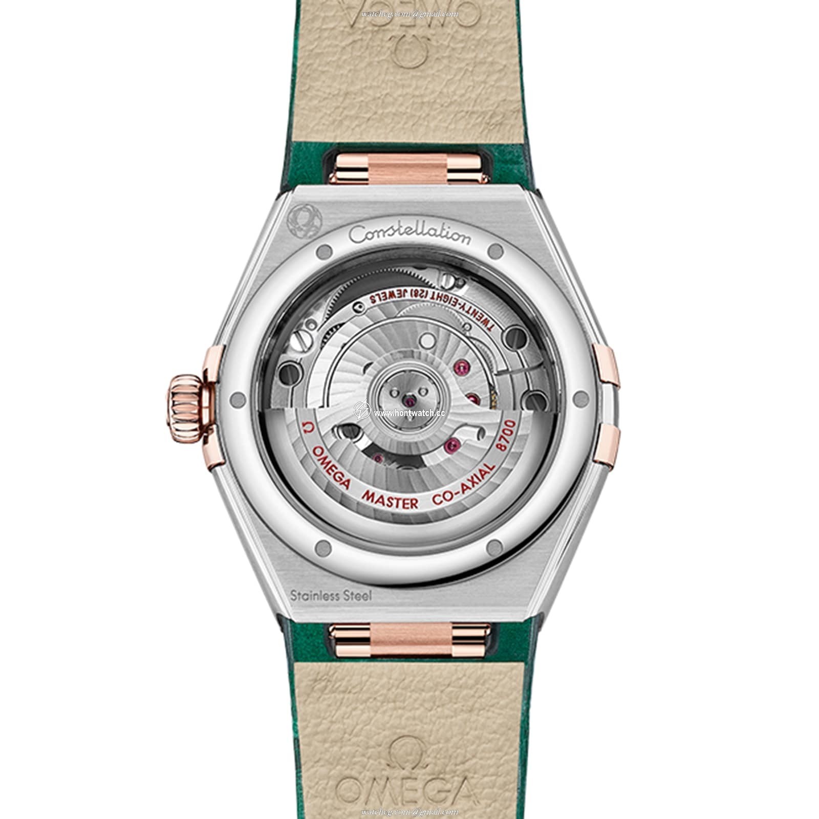Omega Constellation 29mm Green Dial | Automatic | Stainless Steel & Rose Gold - Image 2