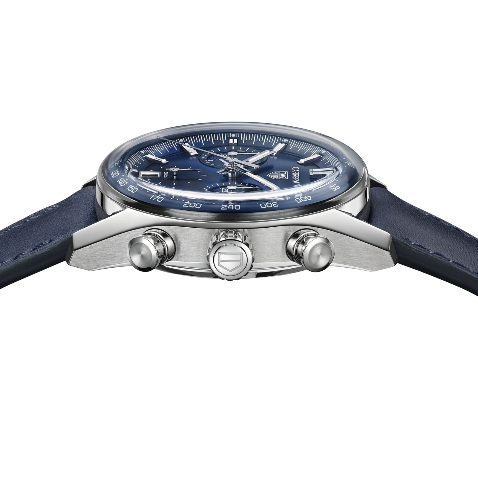 TAG Heuer Carrera Automatic Chronograph - 39mm Blue Dial Stainless Steel - Image 3