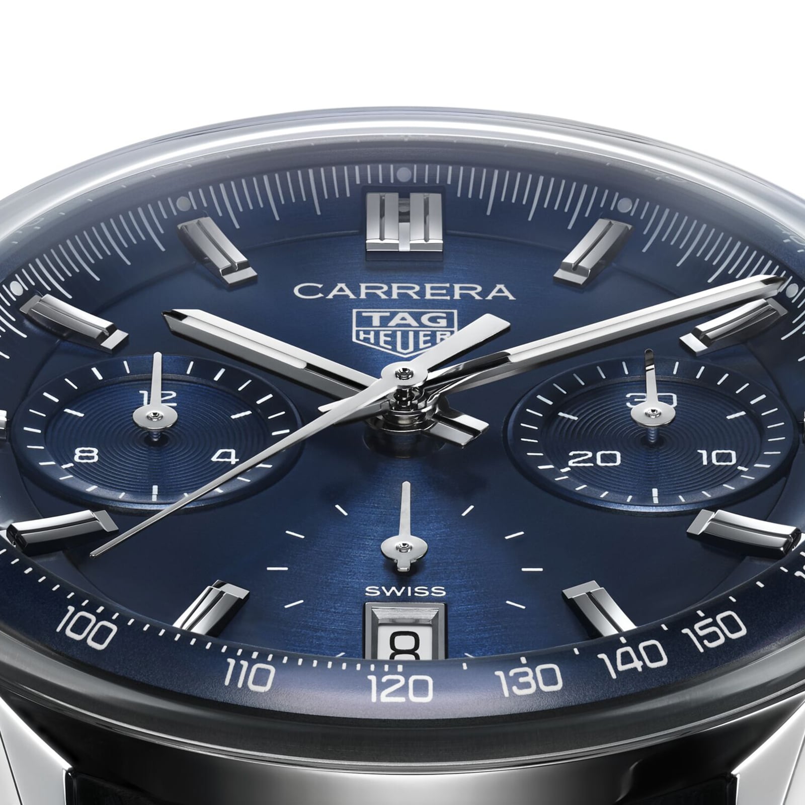 TAG Heuer Carrera Automatic Chronograph - 39mm Blue Dial Stainless Steel - Image 4