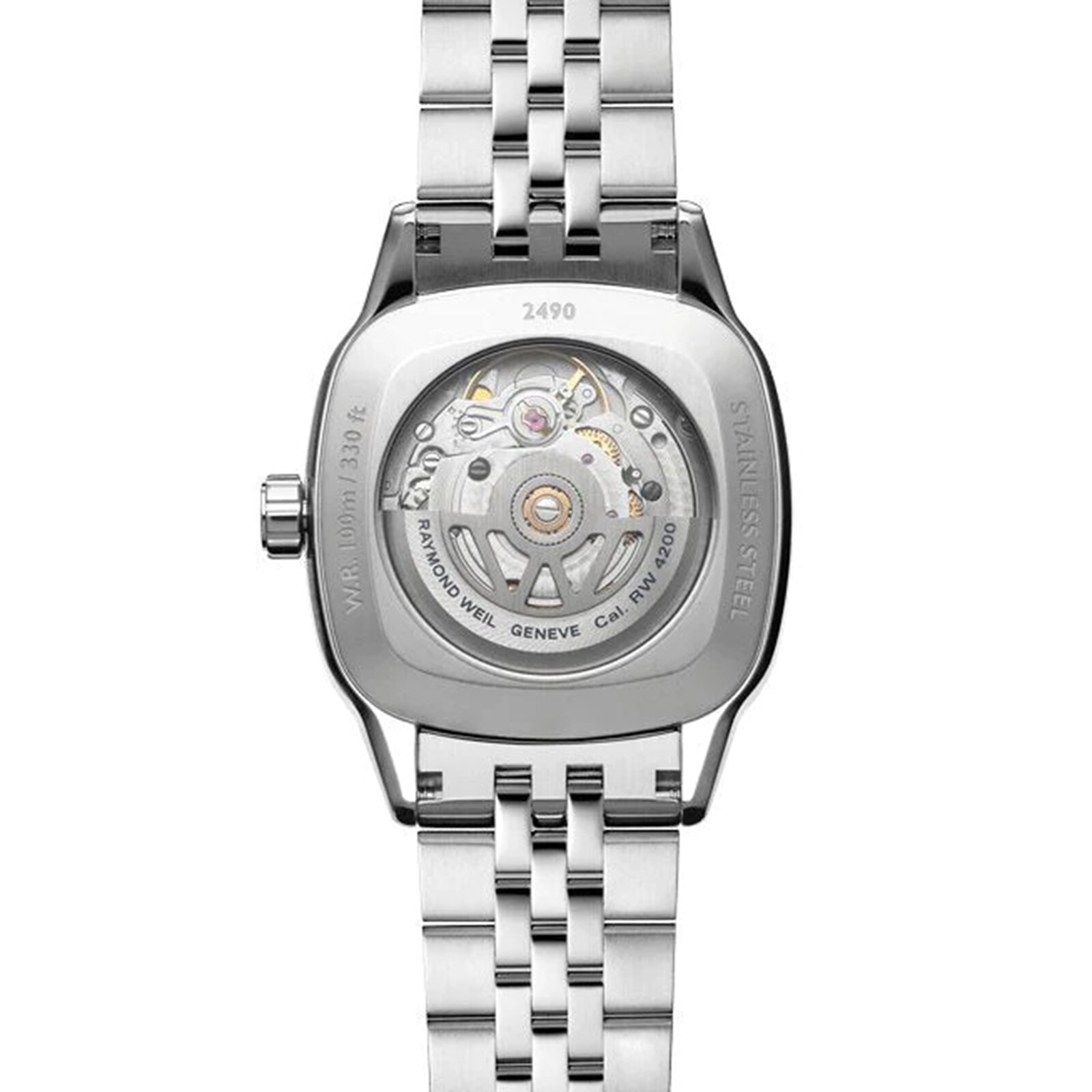 Raymond Weil Freelancer Automatic Green Dial - 34.5mm Stainless Steel Watch - Image 3