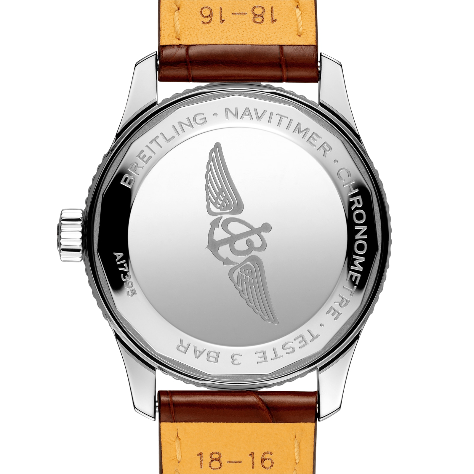 Breitling Navitimer Automatic - 35mm Stainless Steel & Mother of Pearl Dial - Image 4