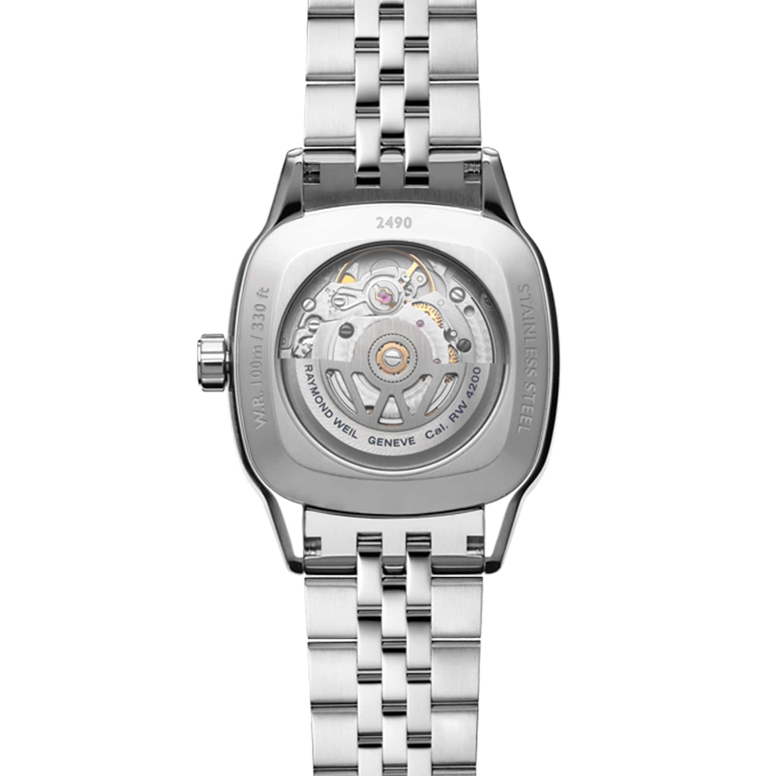 Raymond Weil Freelancer Automatic Blue Dial Watch - 34.5mm Stainless Steel - Image 3