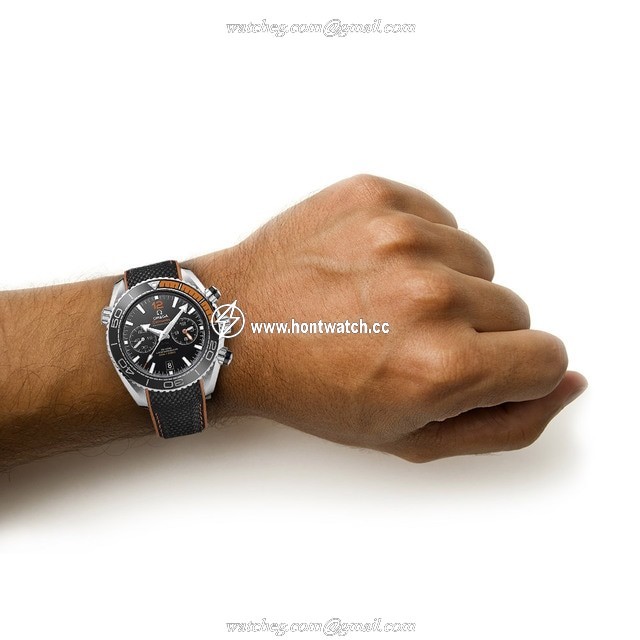 Omega Planet Ocean 45.5mm Automatic Black Dial Replica Watch | Stainless Steel - Image 2