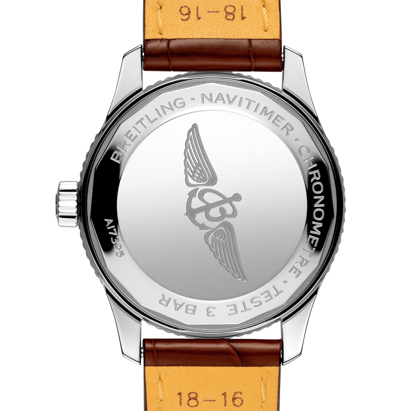 Breitling Navitimer 35mm Automatic Brown Dial - Stainless Steel Watch - Image 4